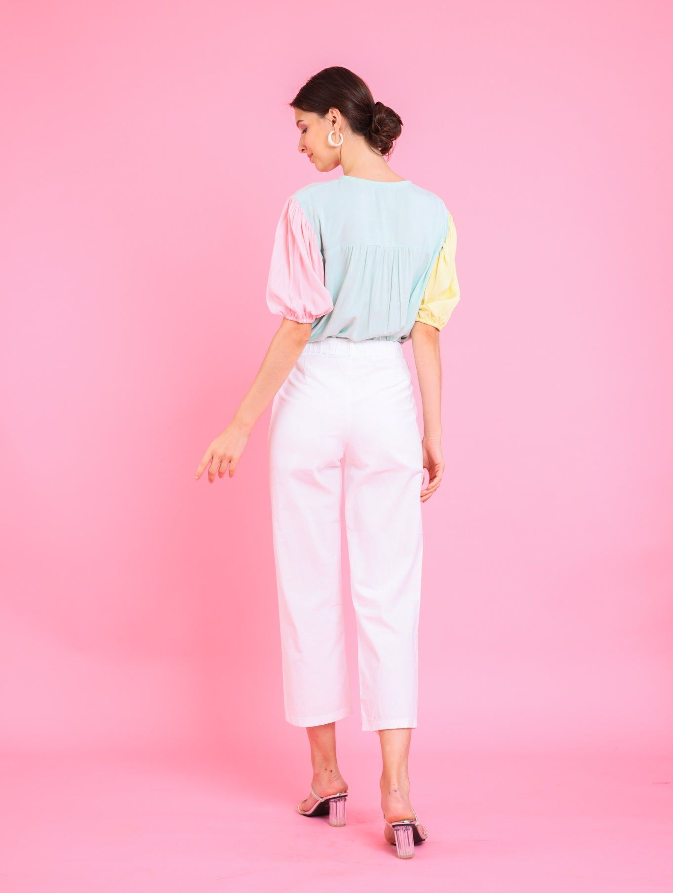 GET SPOTTED SHOP STOCKS Barbiecore: Eulalia Top