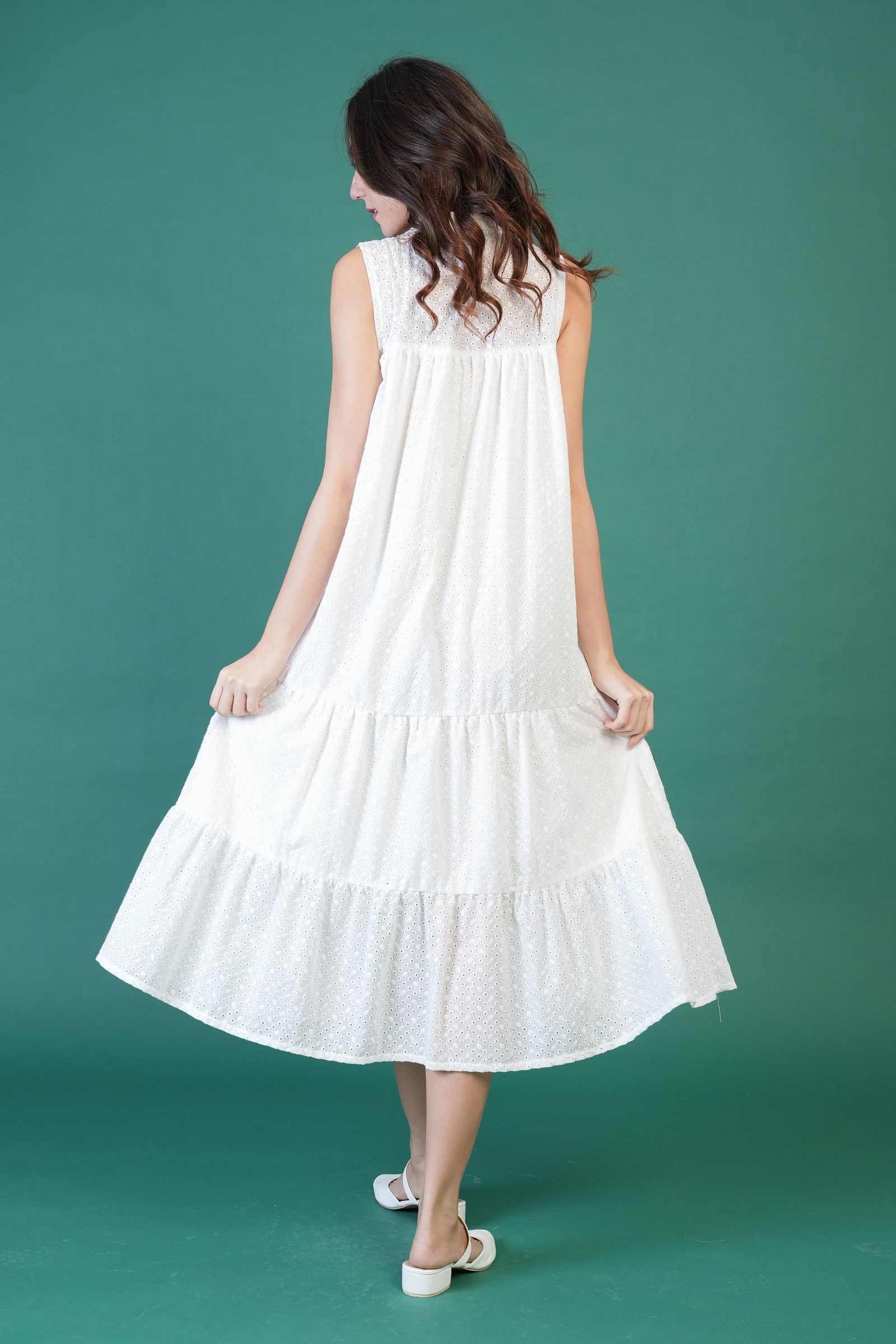 GET SPOTTED SHOP STOCKS  Jenny Whites Collection: Alexa Premium Eyelet Dress