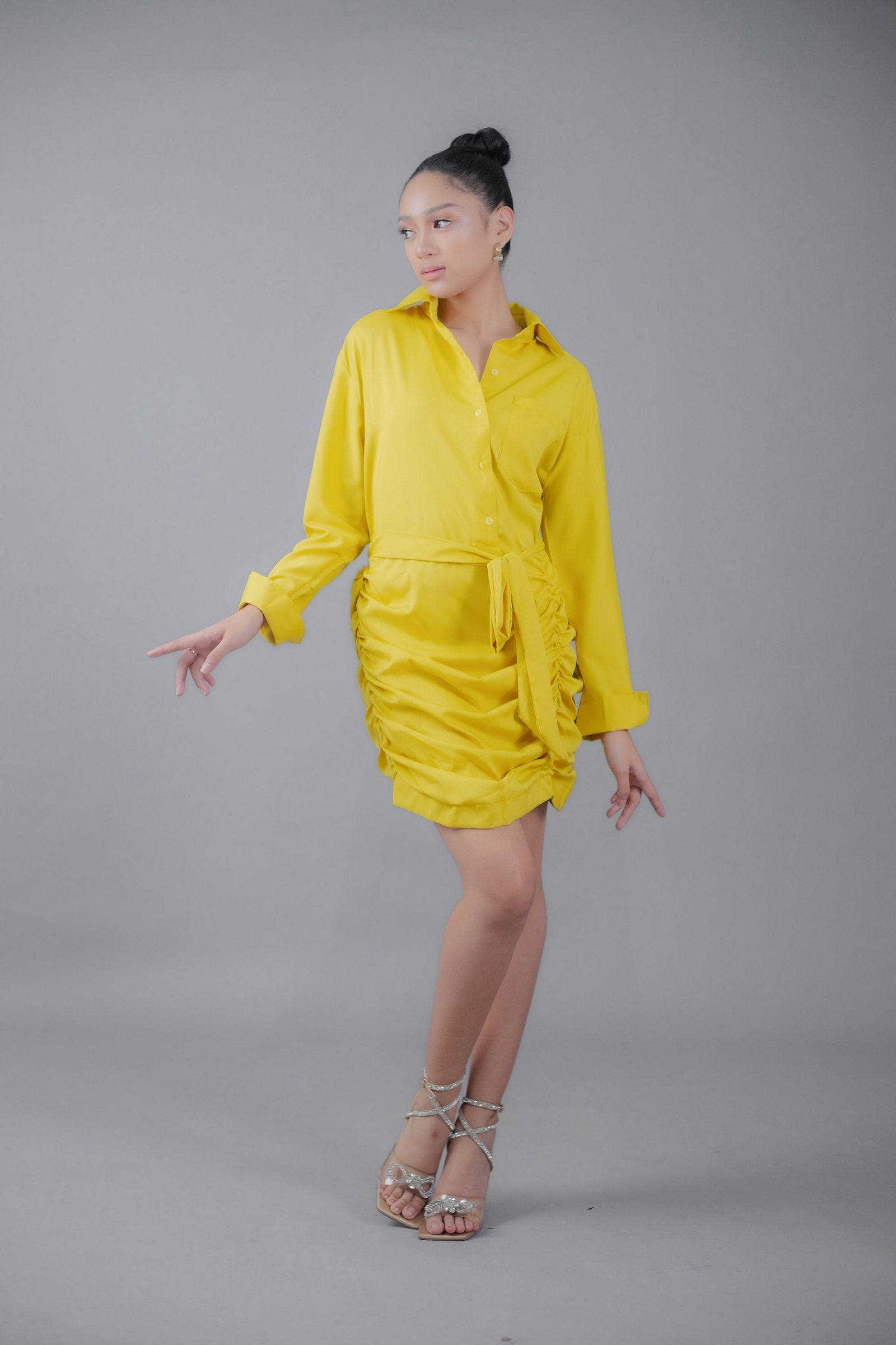 GS Date Night 2: Emma Mini Button Down Dress