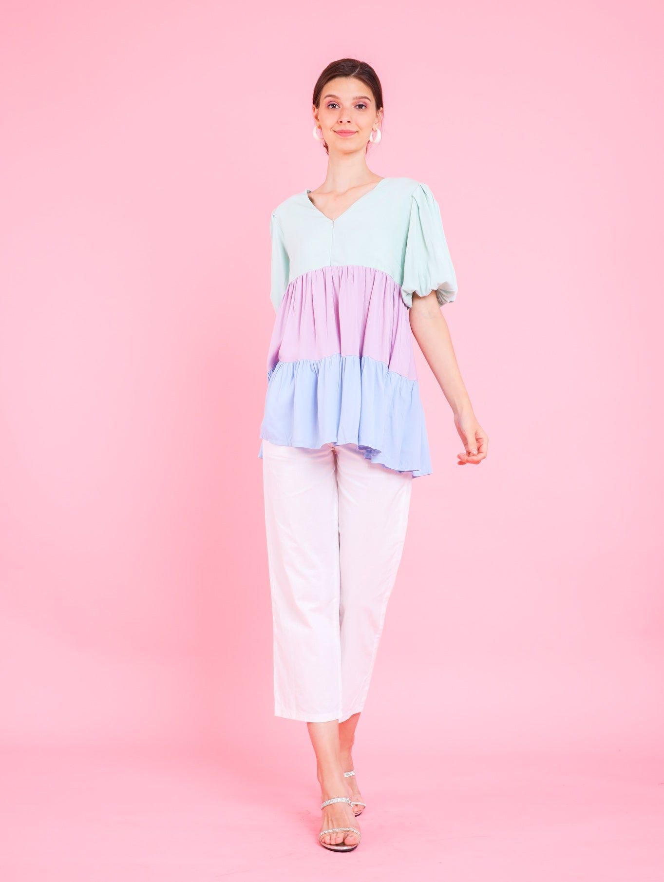 GET SPOTTED SHOP STOCKS Barbiecore: Gloria Top