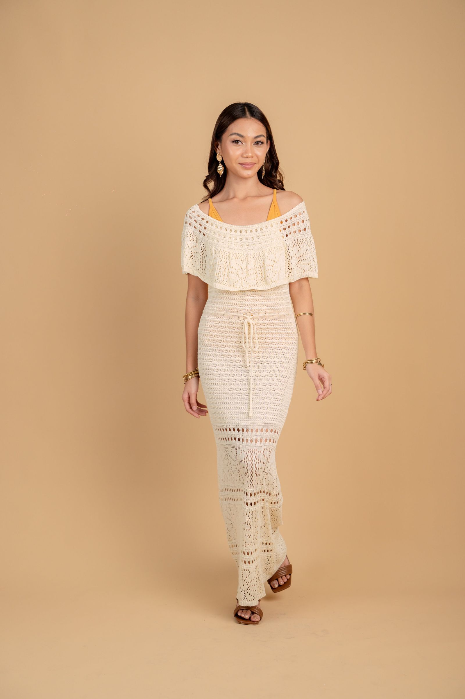 Summer '25: Gigantes Off the Shoulder Dress