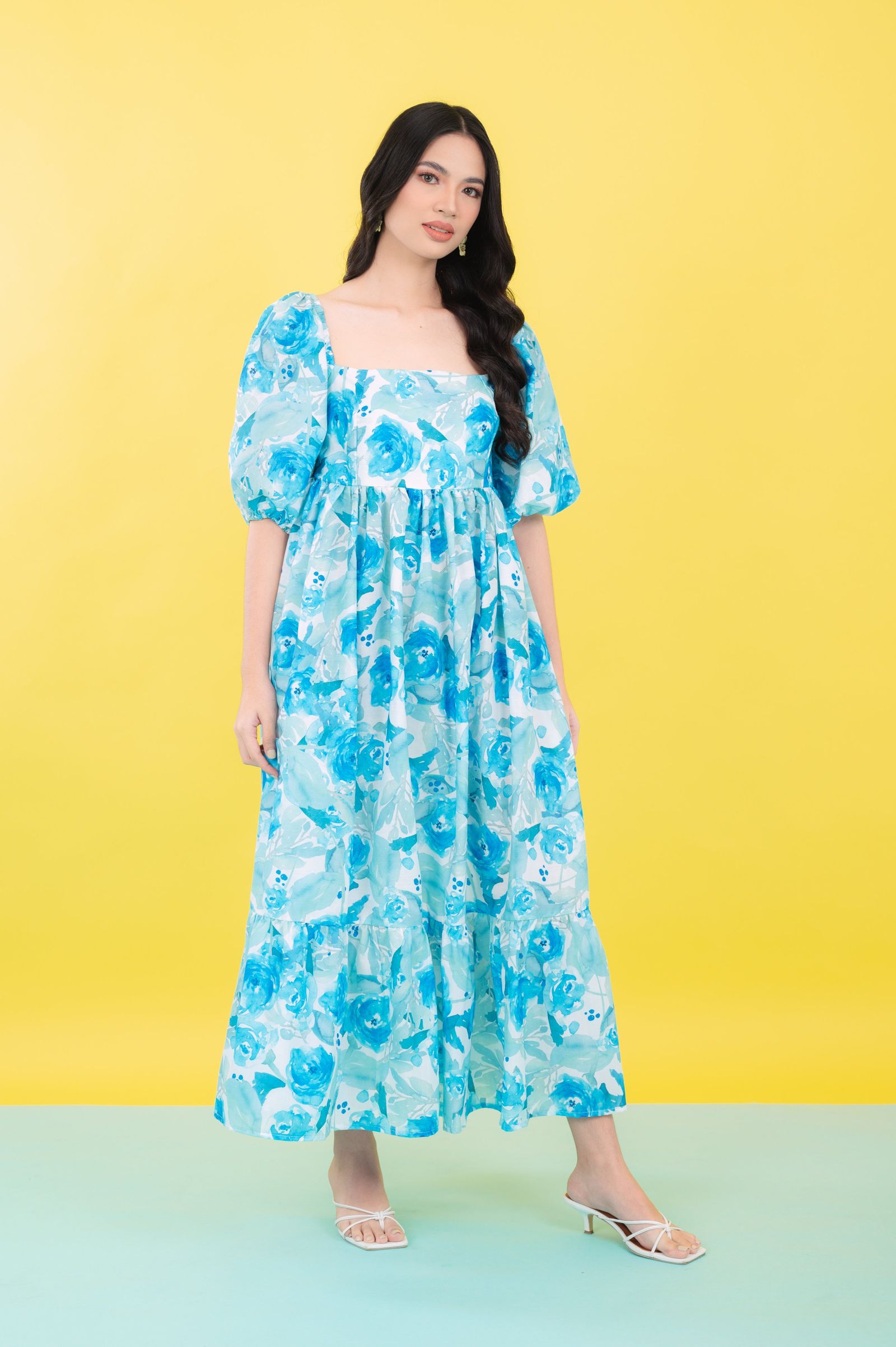 GS Summer: Cassandra in Floral Blue (Limited)