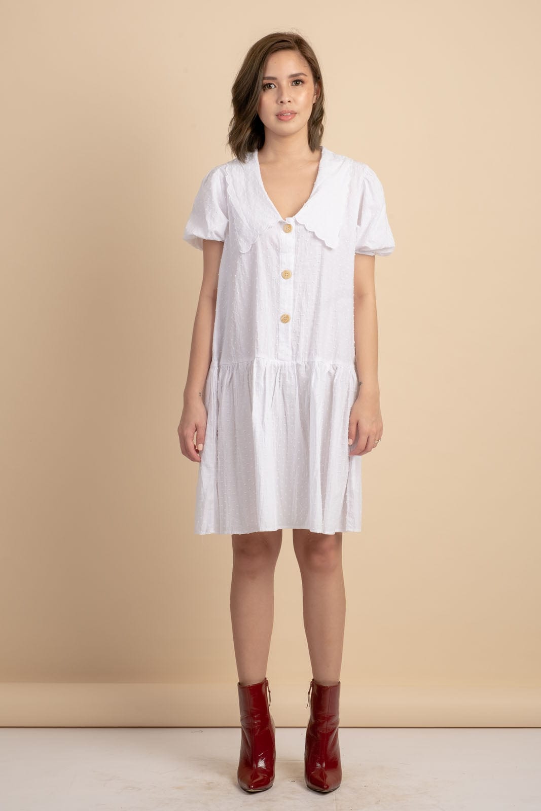 Hannah Dress with Collar