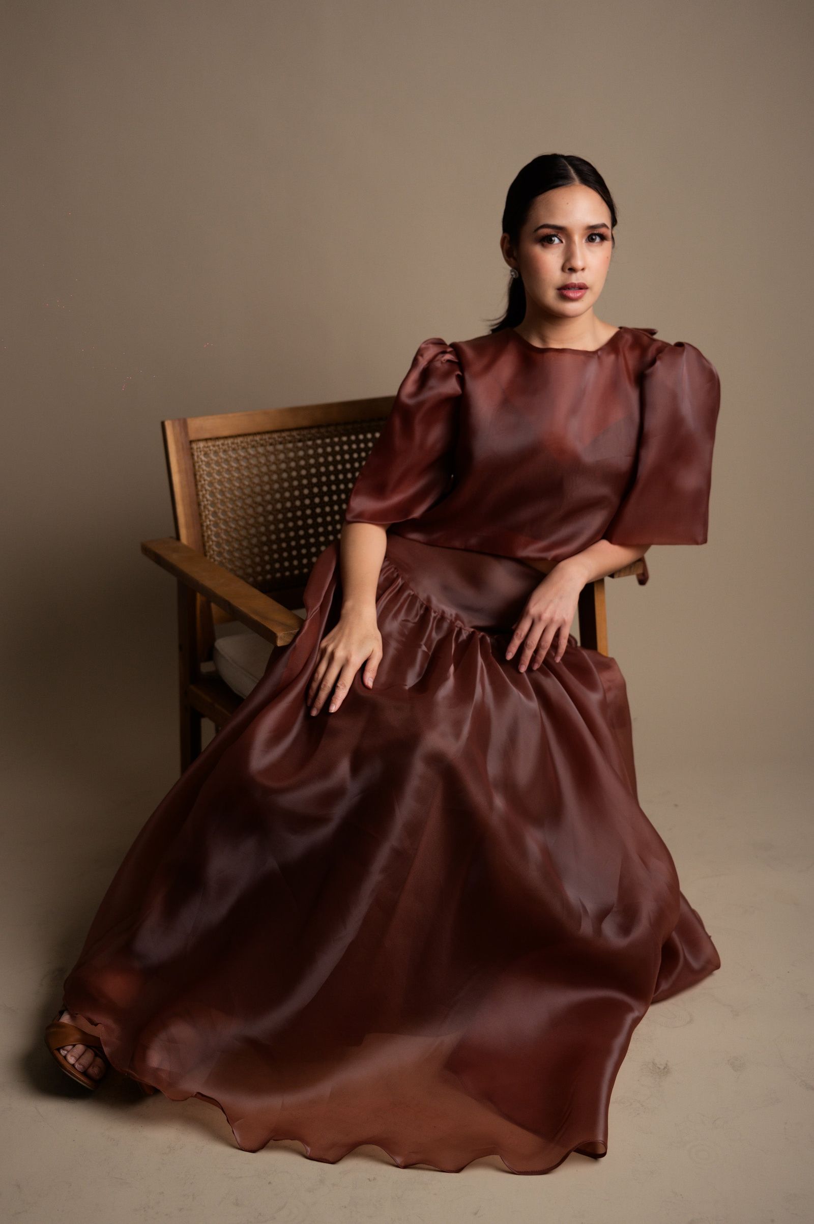 Maud London x Get Spotted: Gabriela in Mocha Mousse