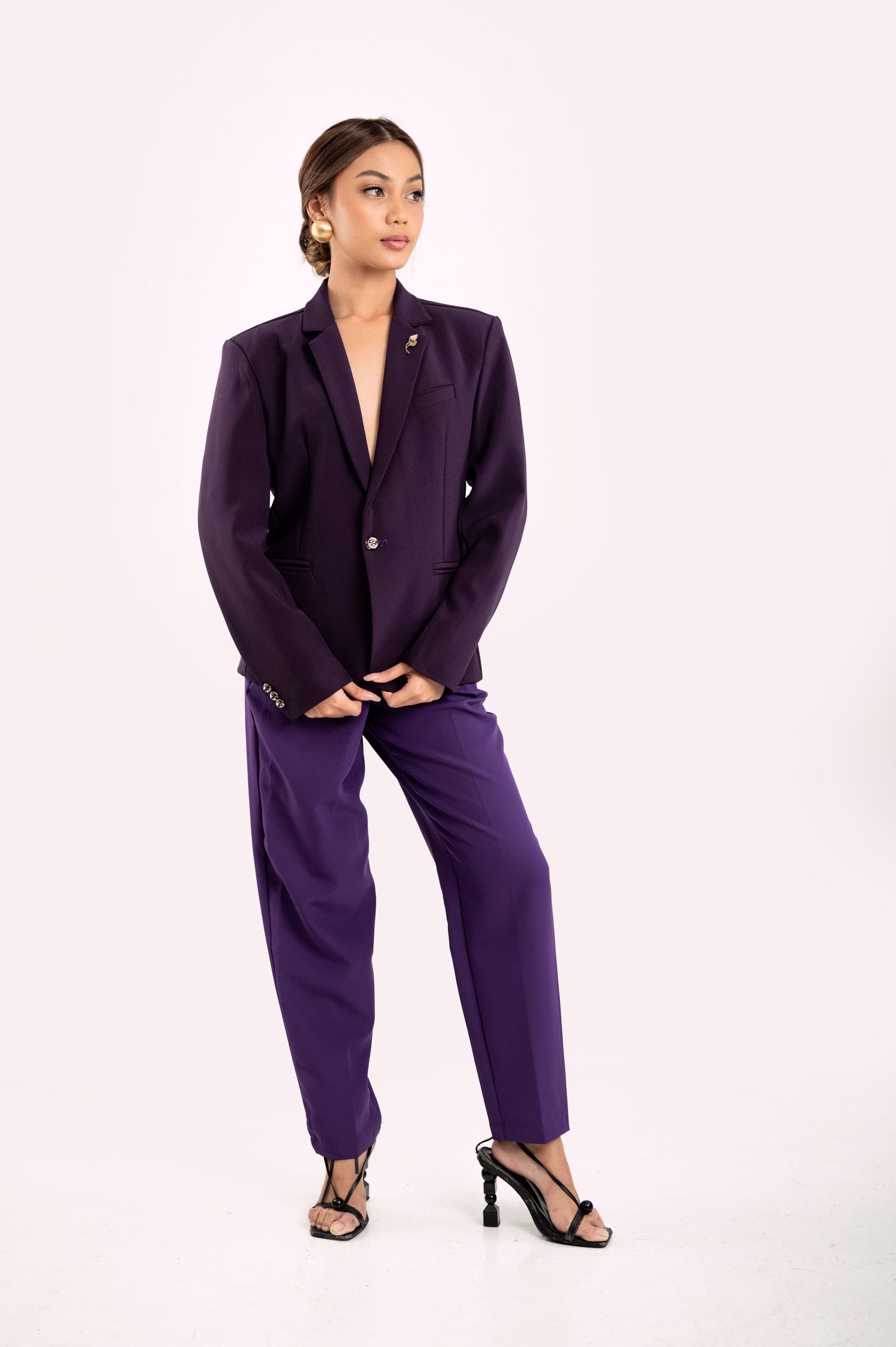 Metropolitan Series: Suit in Purple
