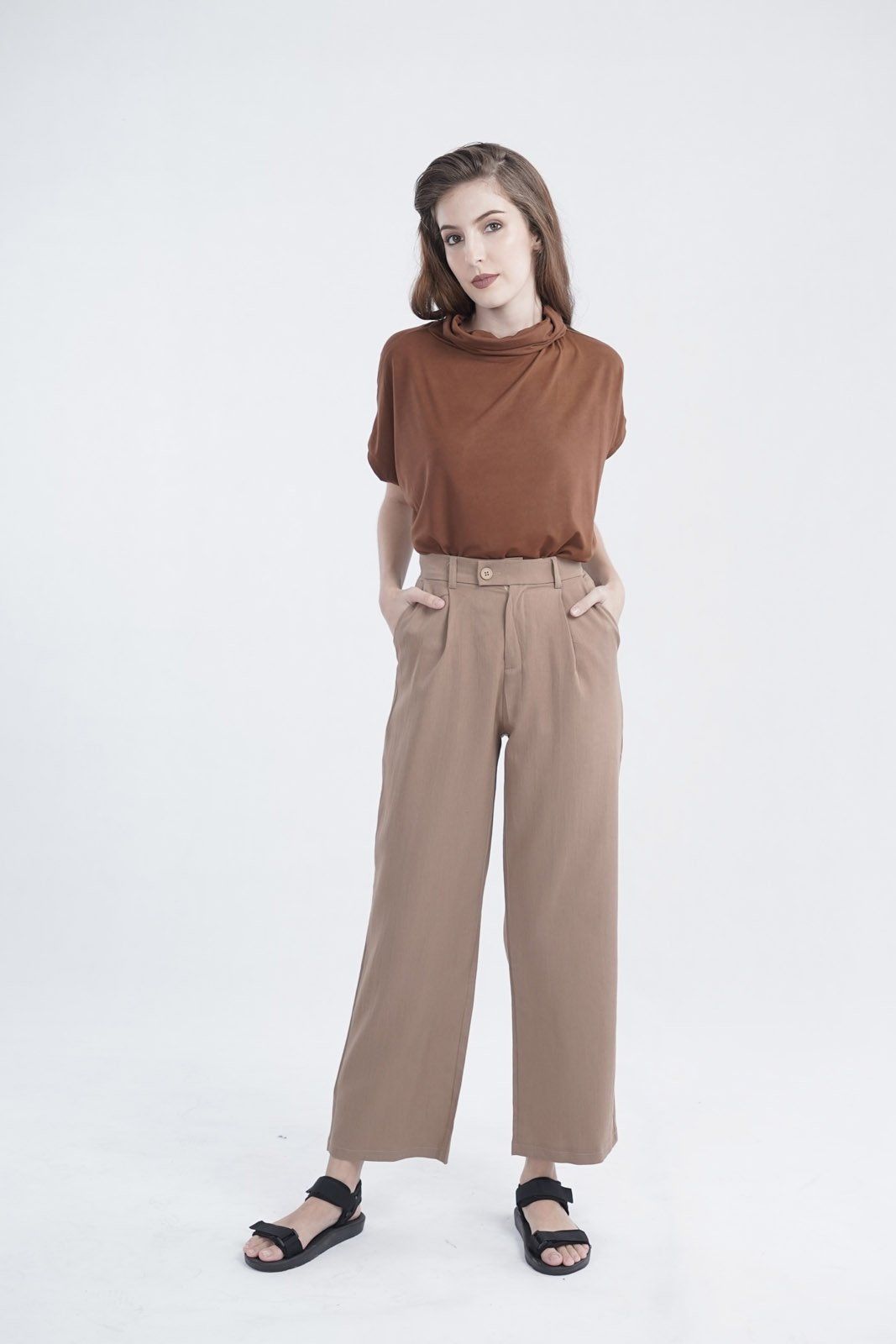 Vanguard Cowl Neck Top