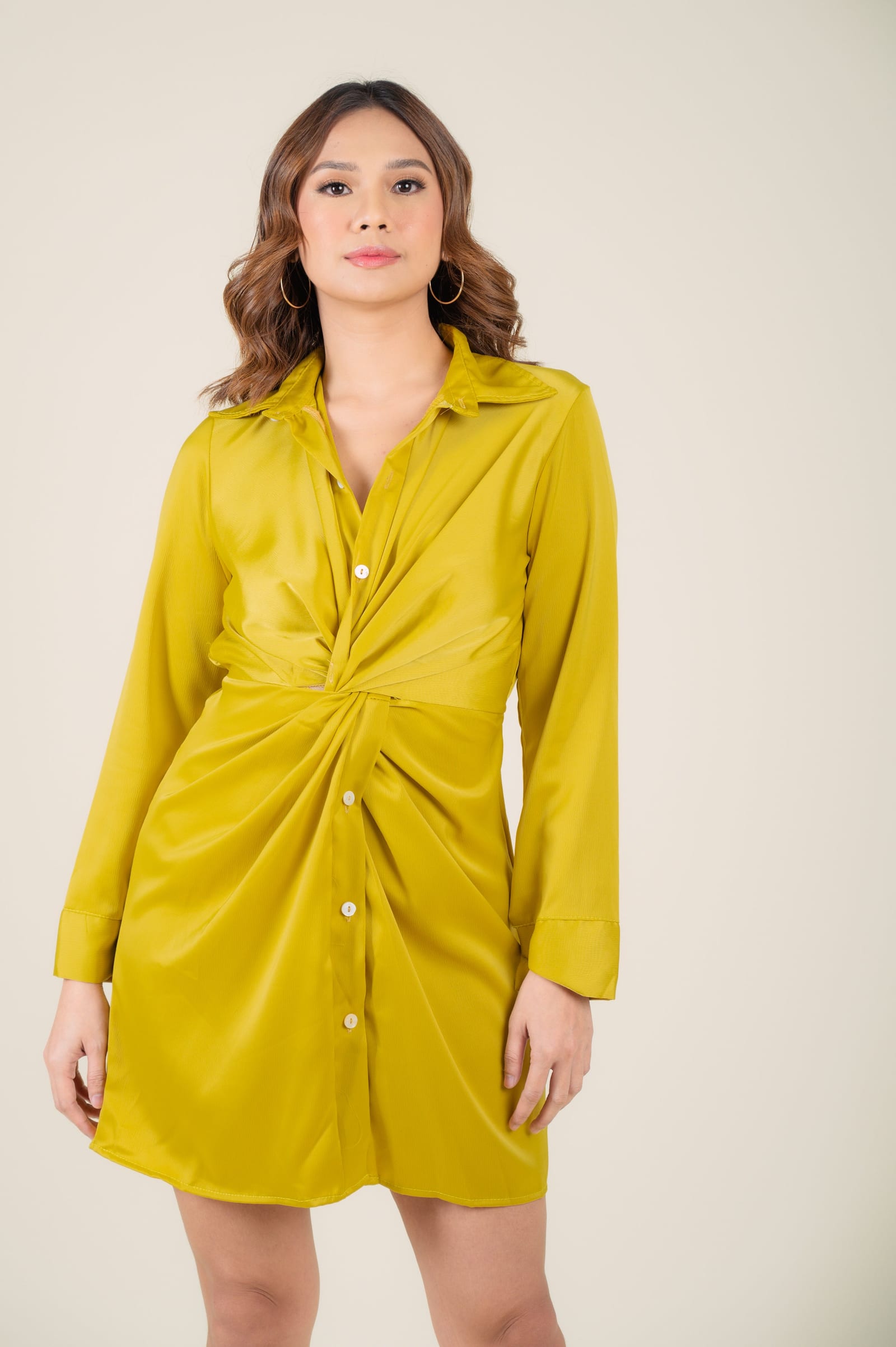 GS Staple: Kara Knot Button Down Dress