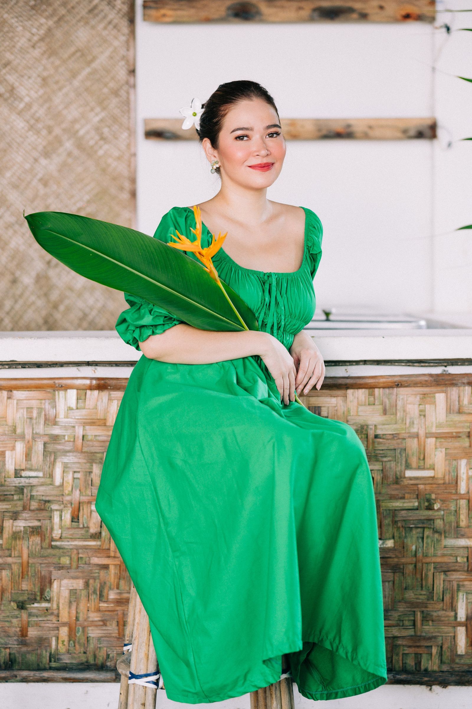 Bela Padilla x Get Spotted: Carmen Maxi Dress