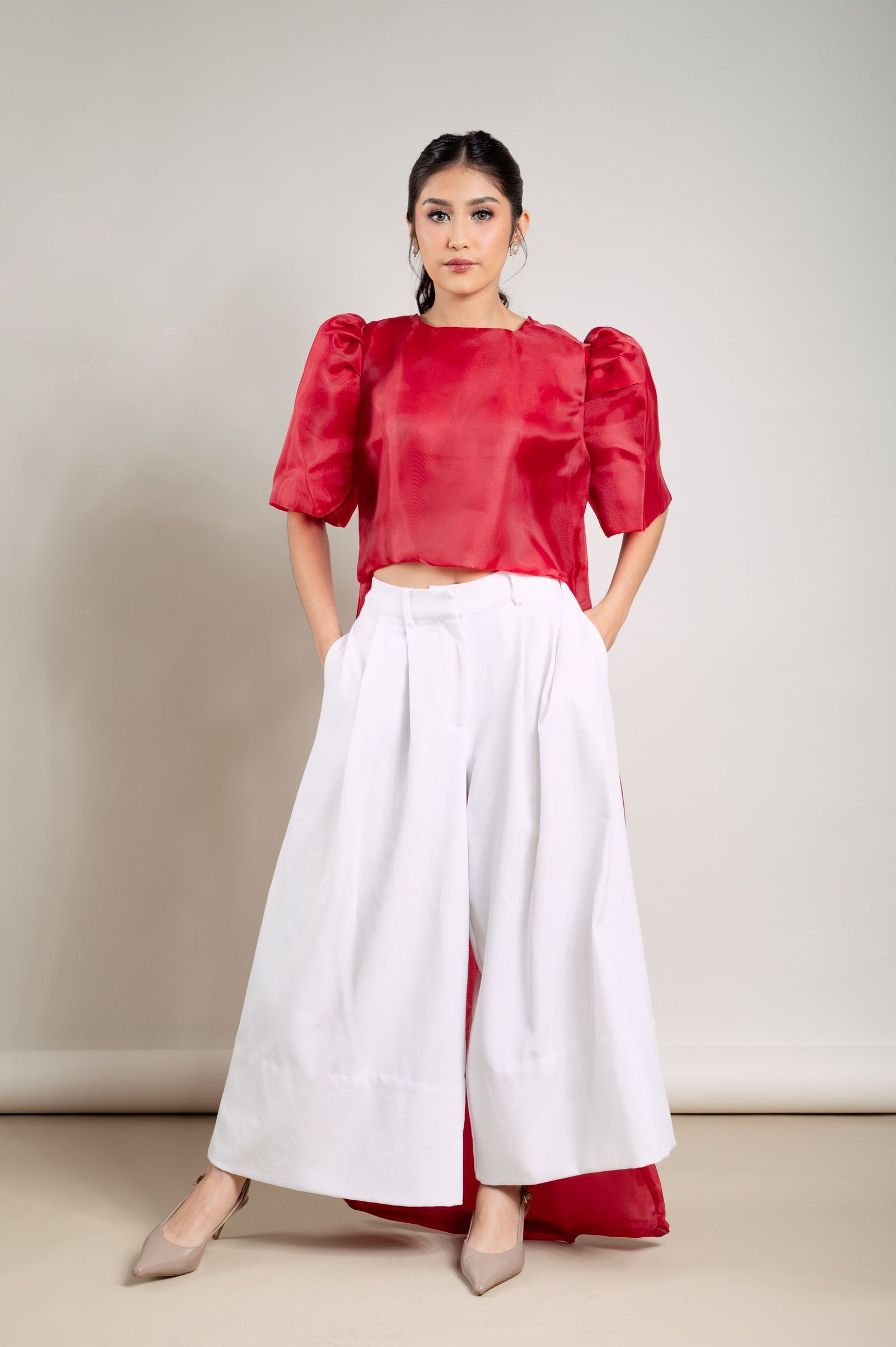 MNL EMGEE by Get Spotted: Yashna Longback Filipiniana Top