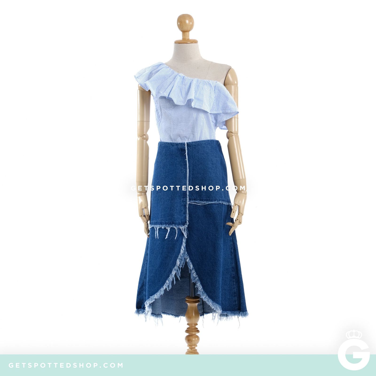 Pree Denim Skirt