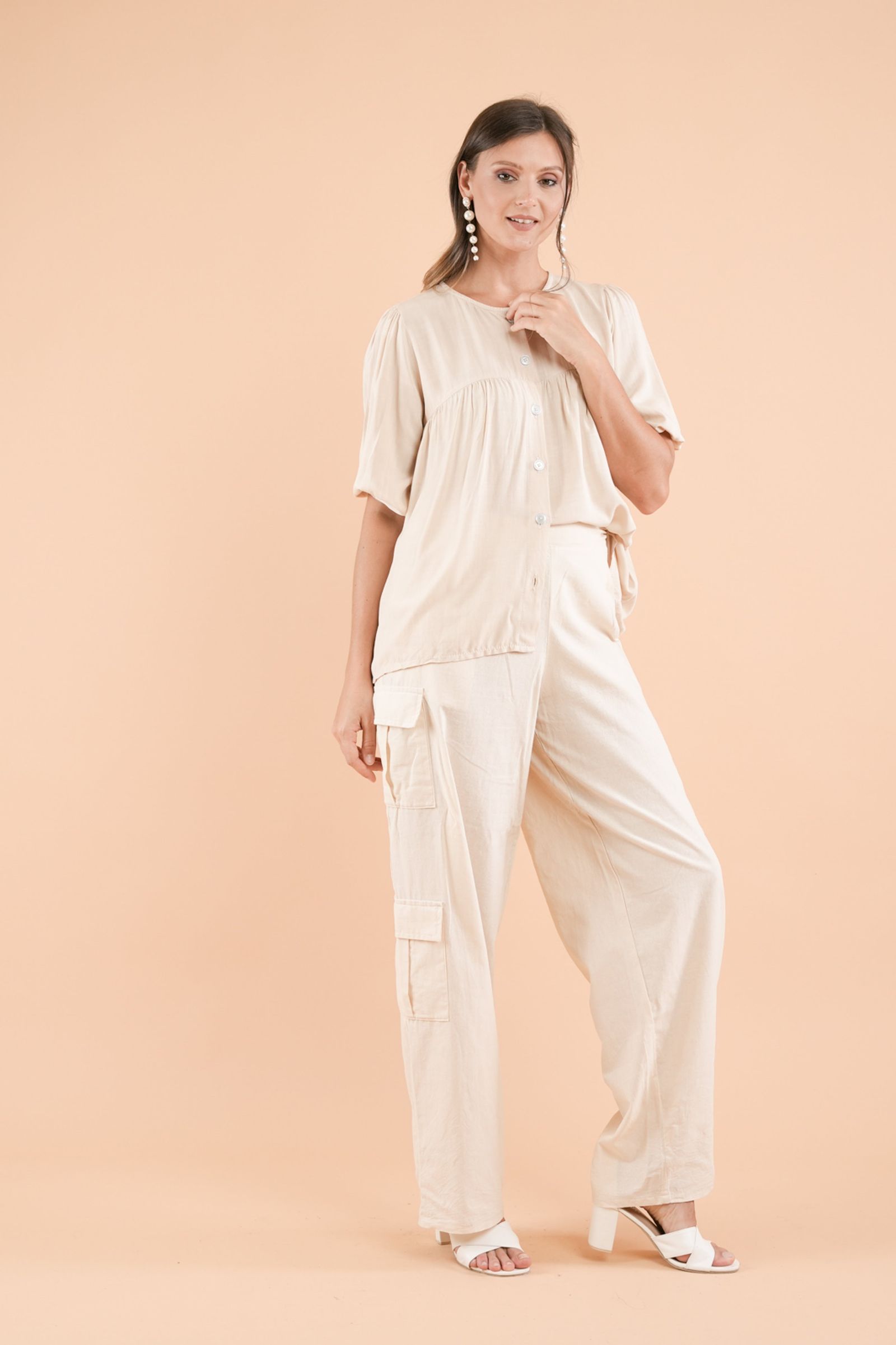GET SPOTTED SHOP STOCKS Mix and Match Bottoms: Carine Cargo Trousers