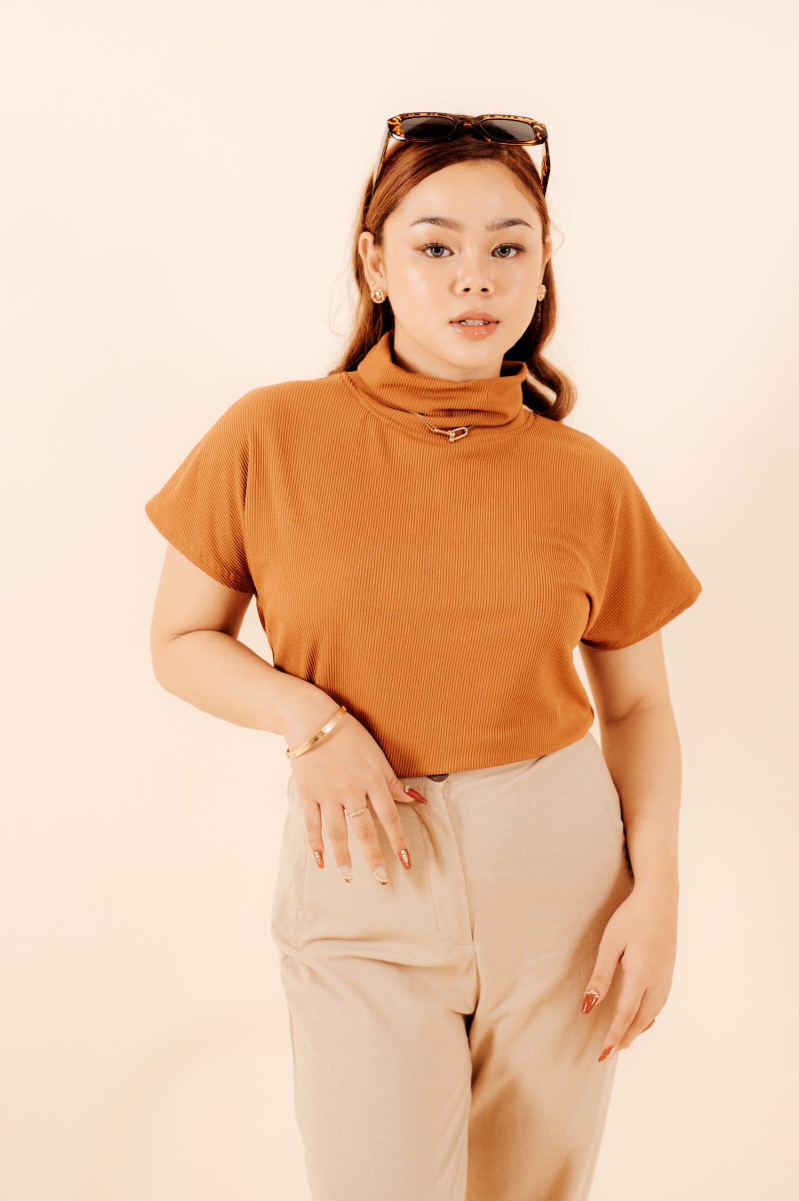 Jedaiah Javier x GS: Queen's Gambit Mock Neck Top