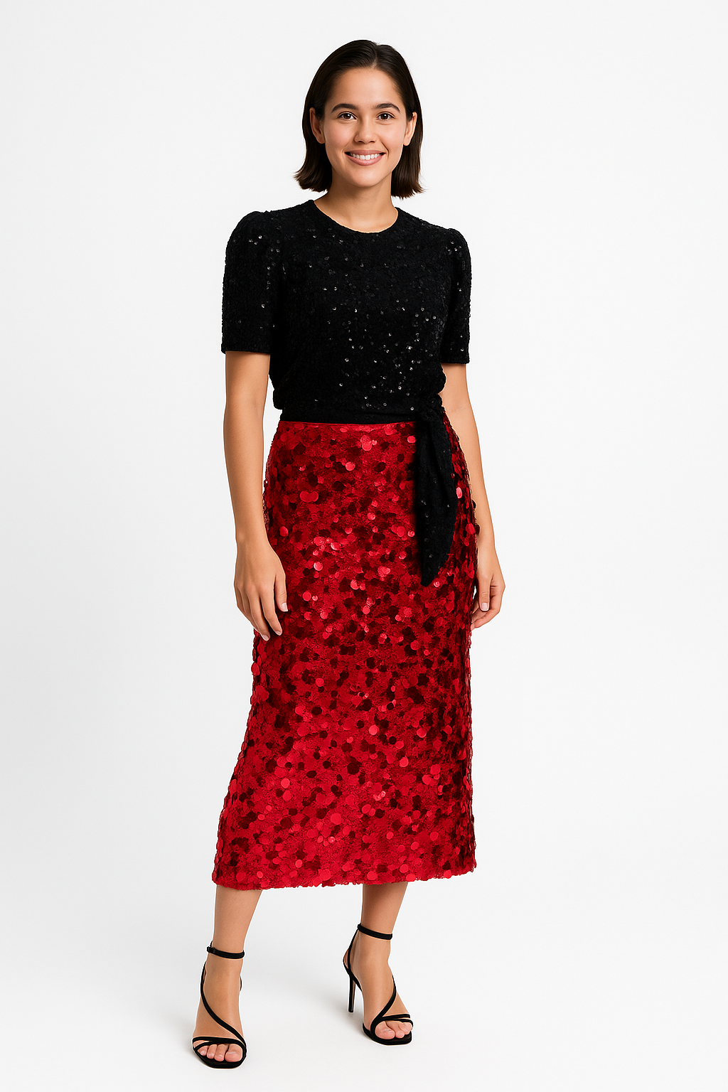 GS Holiday II 2025: Yule Sequin Top