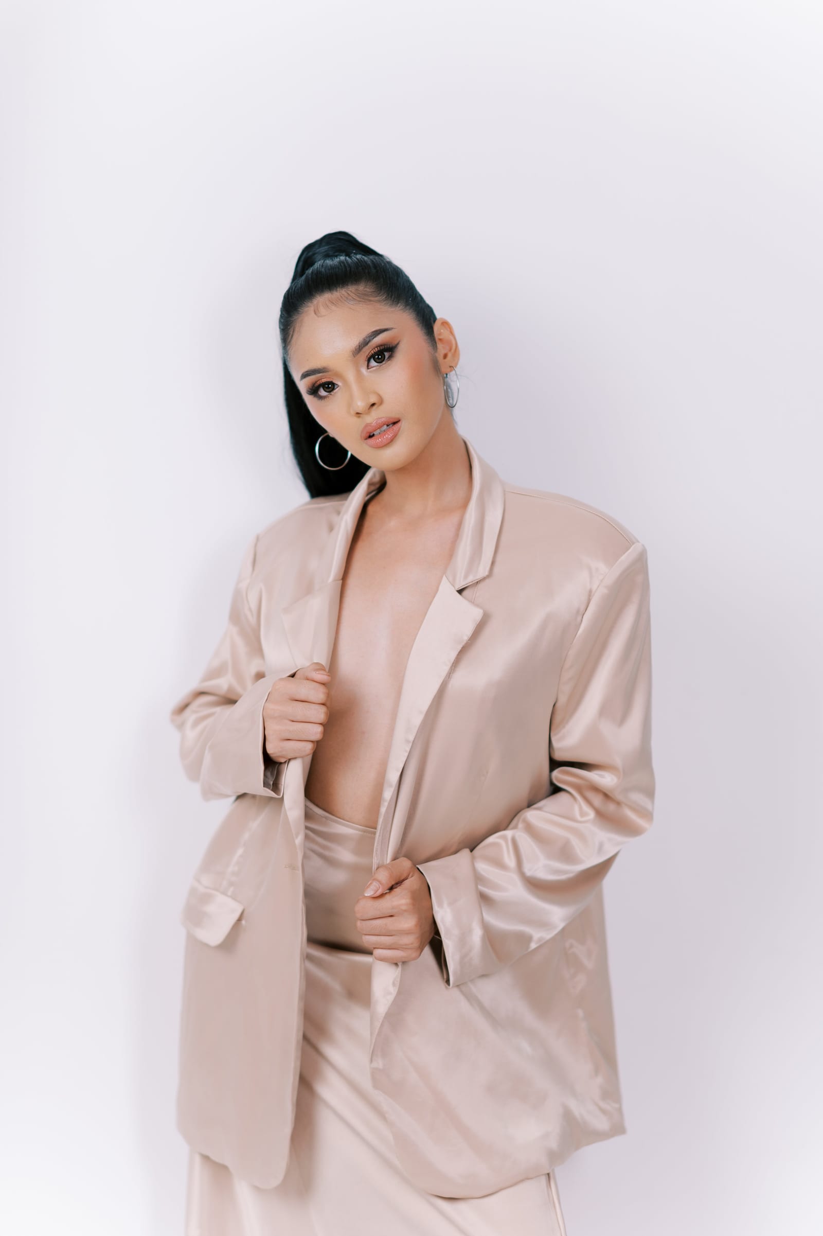 GS Party: Tracy Oversized Blazer and Maxi Skirt Set