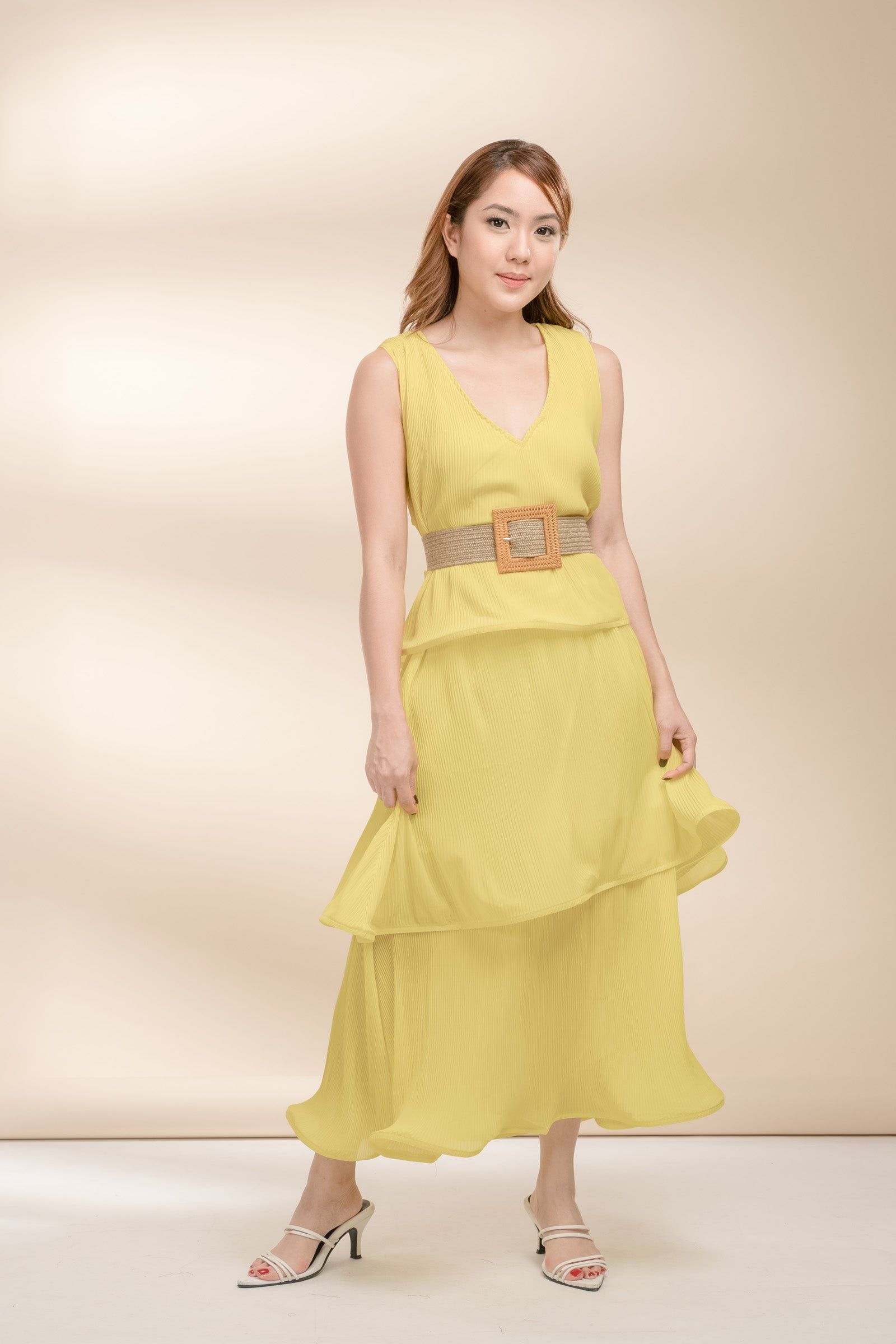 Nala Pleated Dress