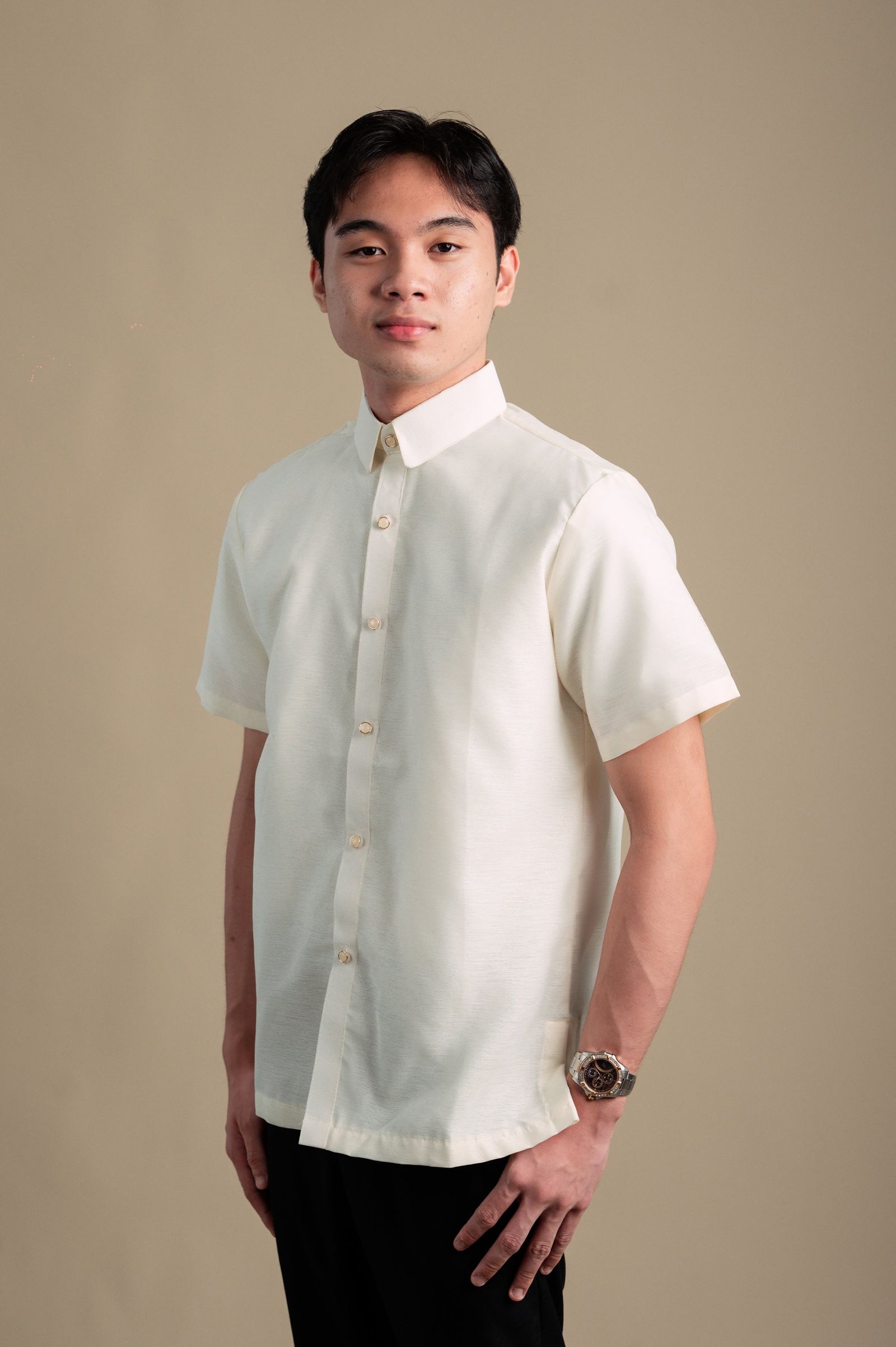 MNL EMGEE by Get Spotted: Plain Barong