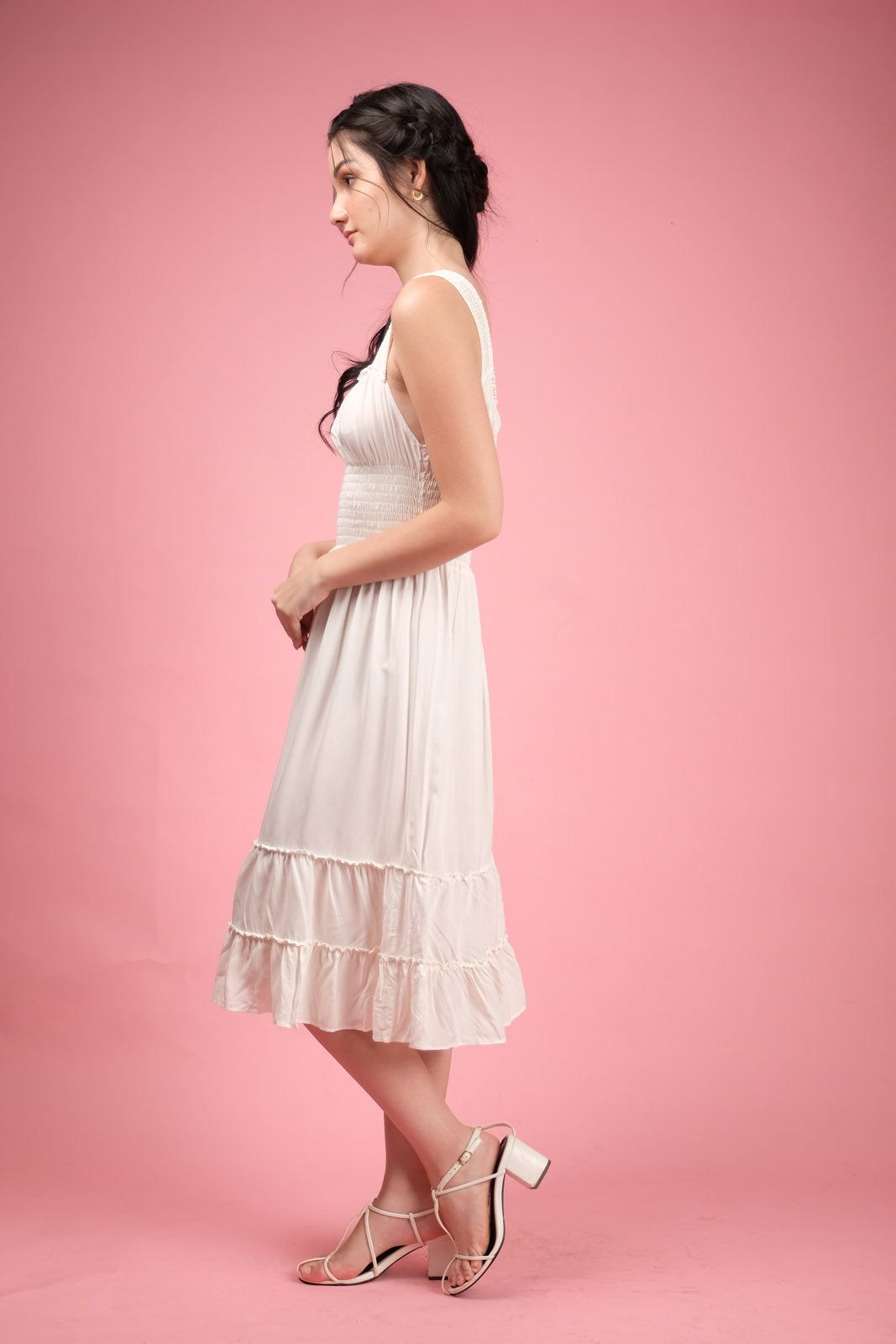 Hannah White Dress