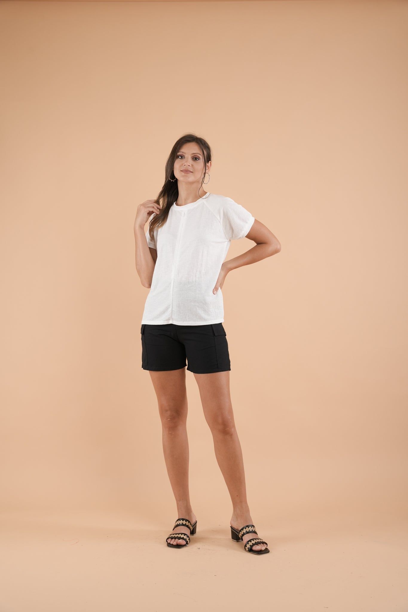 GET SPOTTED SHOP STOCKS Mix and Match Bottoms: Isabella Bamboo Tencel Top