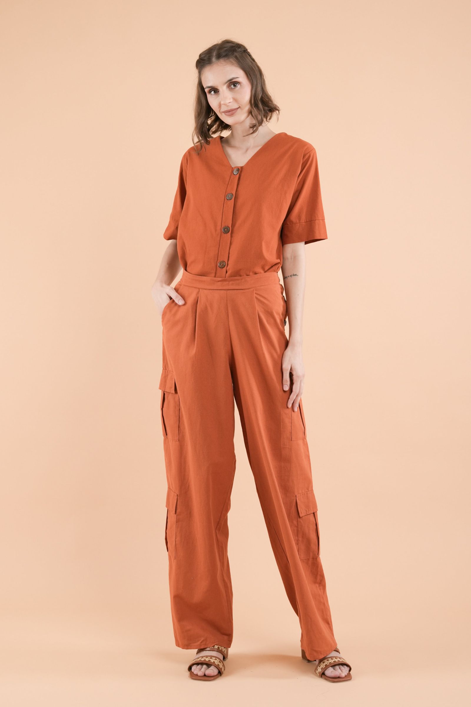 GET SPOTTED SHOP STOCKS Mix and Match Bottoms: Carine Cargo Trousers