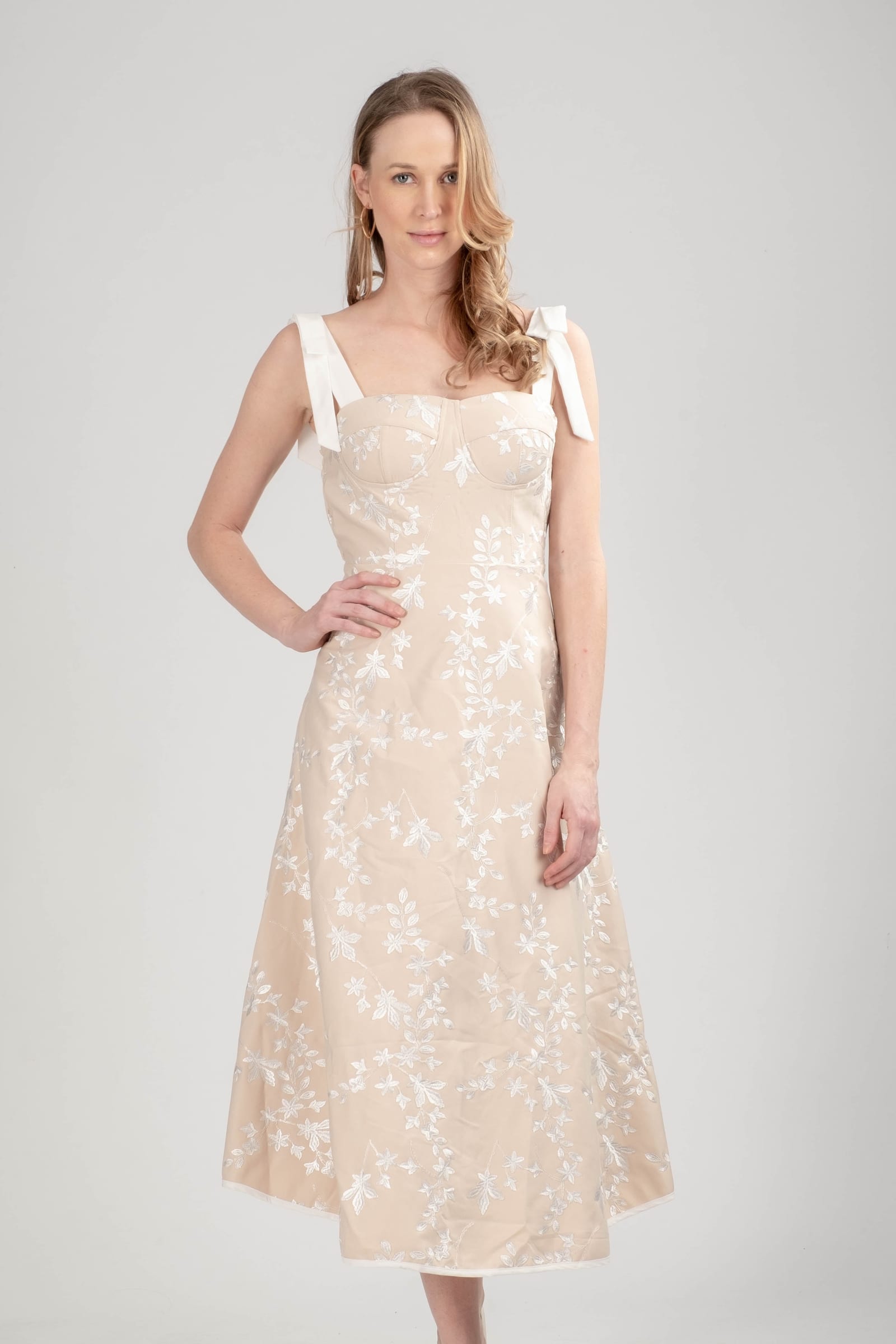 Holiday 11 Bustier Midi Dress