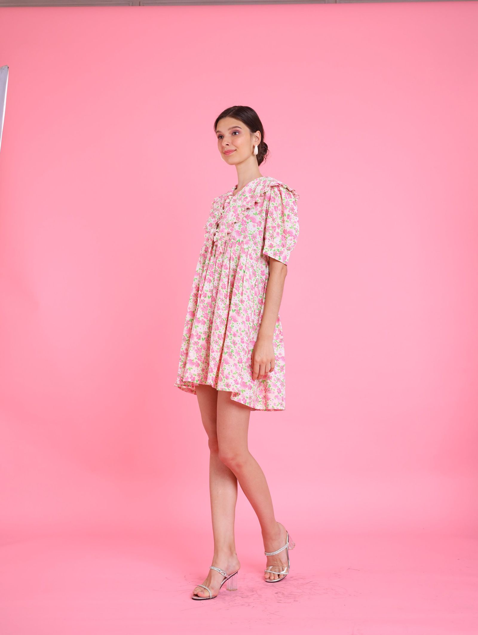 GET SPOTTED SHOP STOCKS Barbiecore: Lenchen  Mini Dress