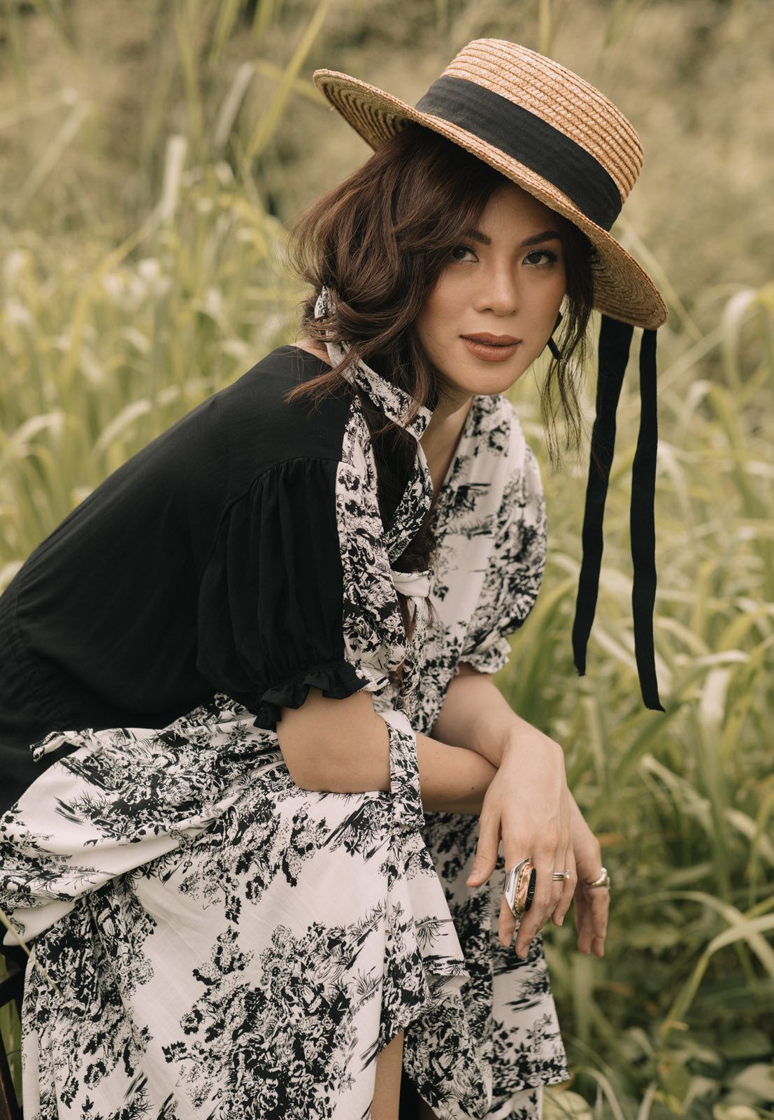 GET SPOTTED SHOP STOCKS BFM x LDG: Hiraya Reversible Dress with Adjustable Waist