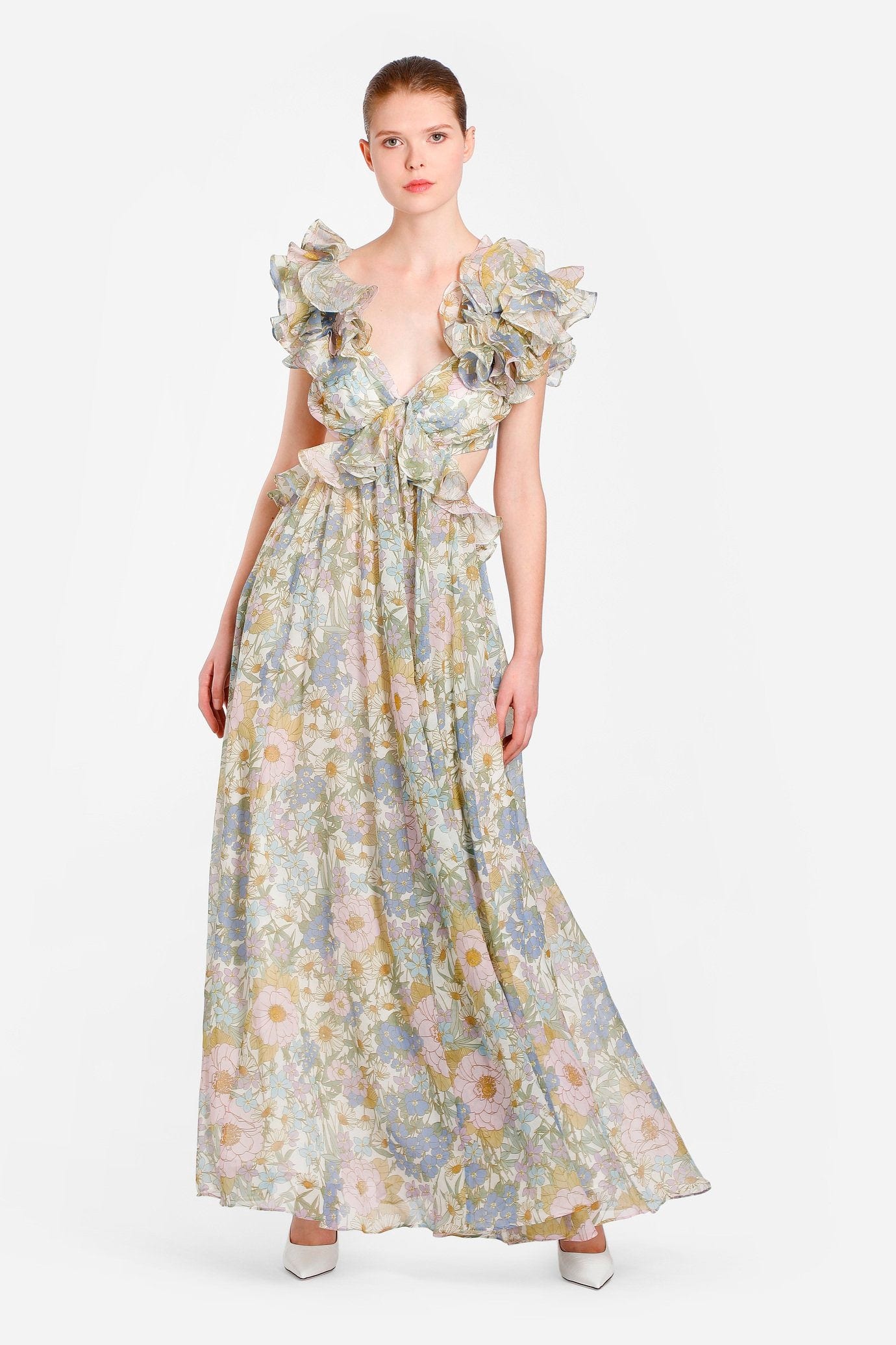 Holiday 02 Rose Sexy Maxi