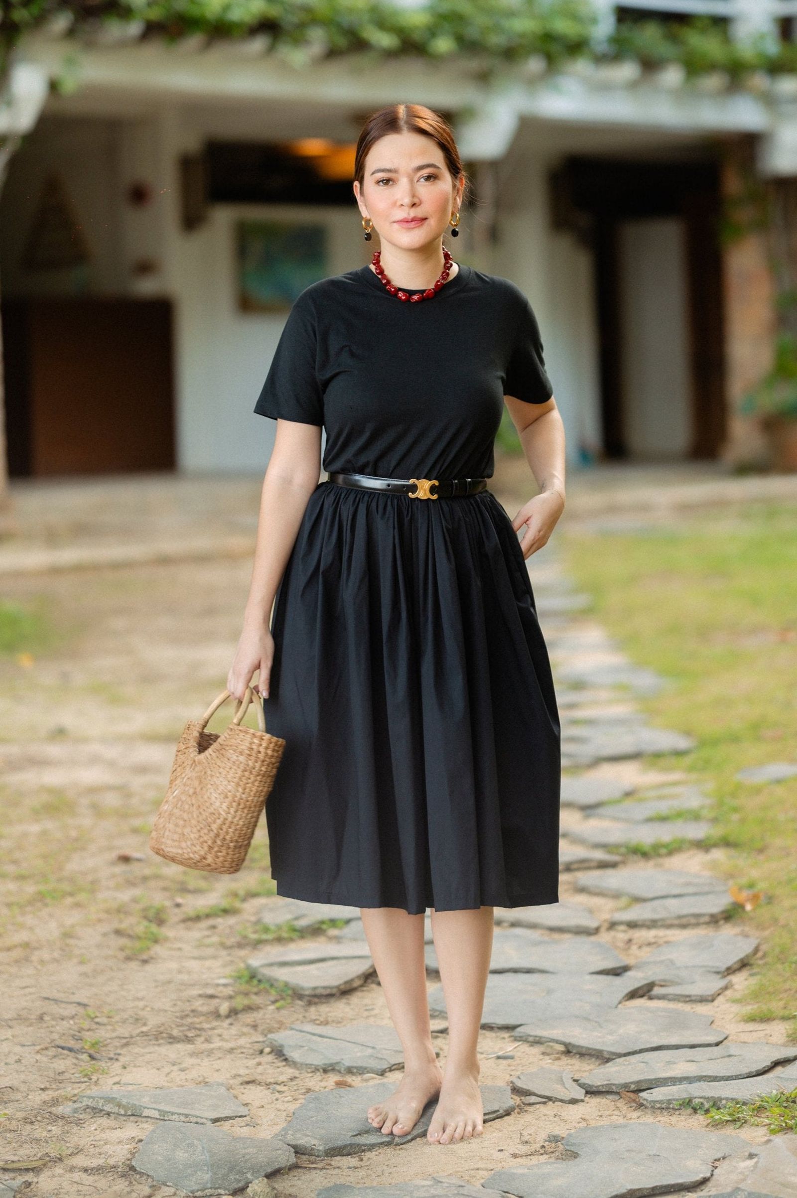 Bela Padilla x Get Spotted: Diane Tshirt Maxi Dress (020625 restock)