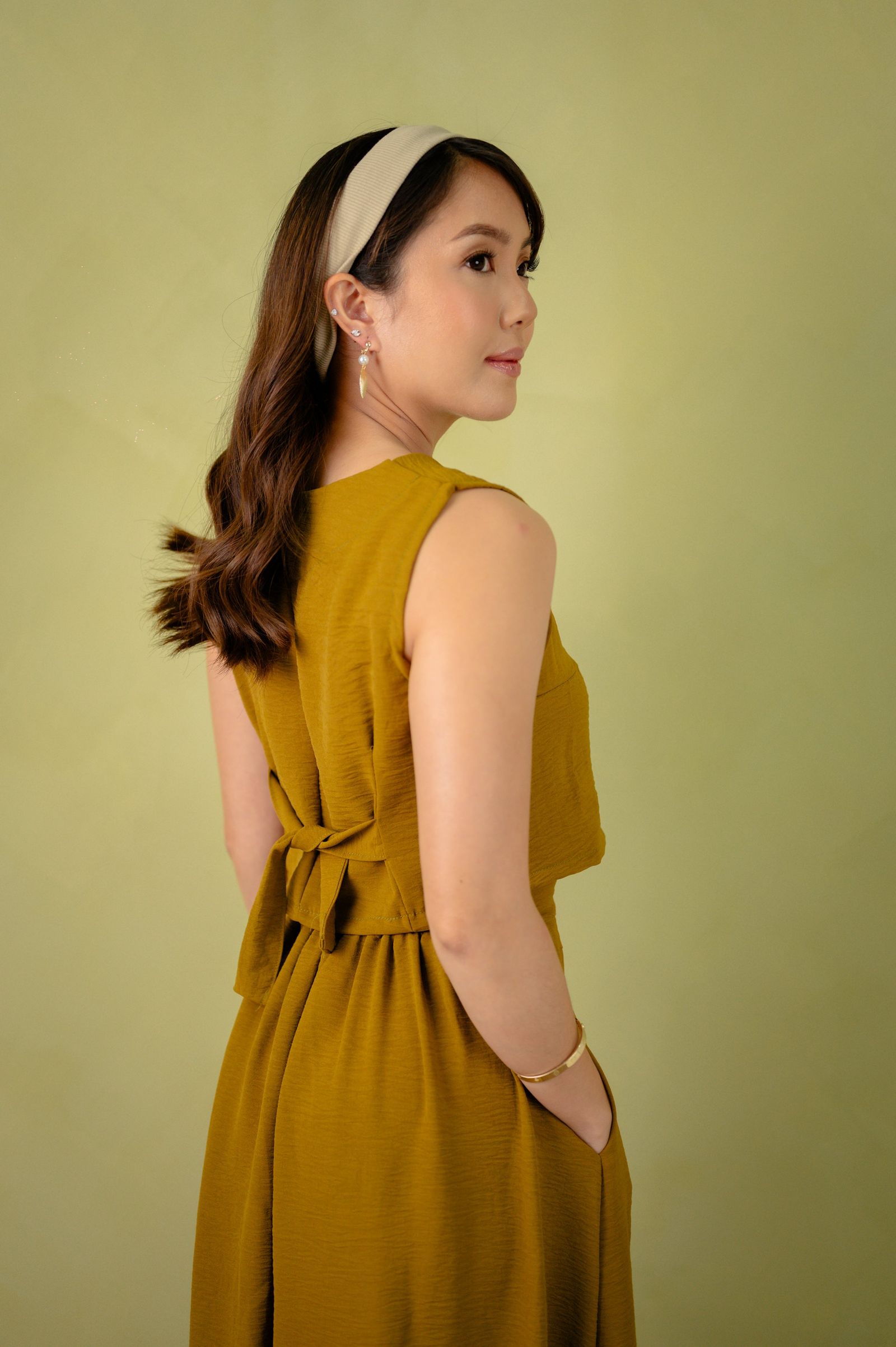 Linen Collection: Alaia Vest and Skirt Set