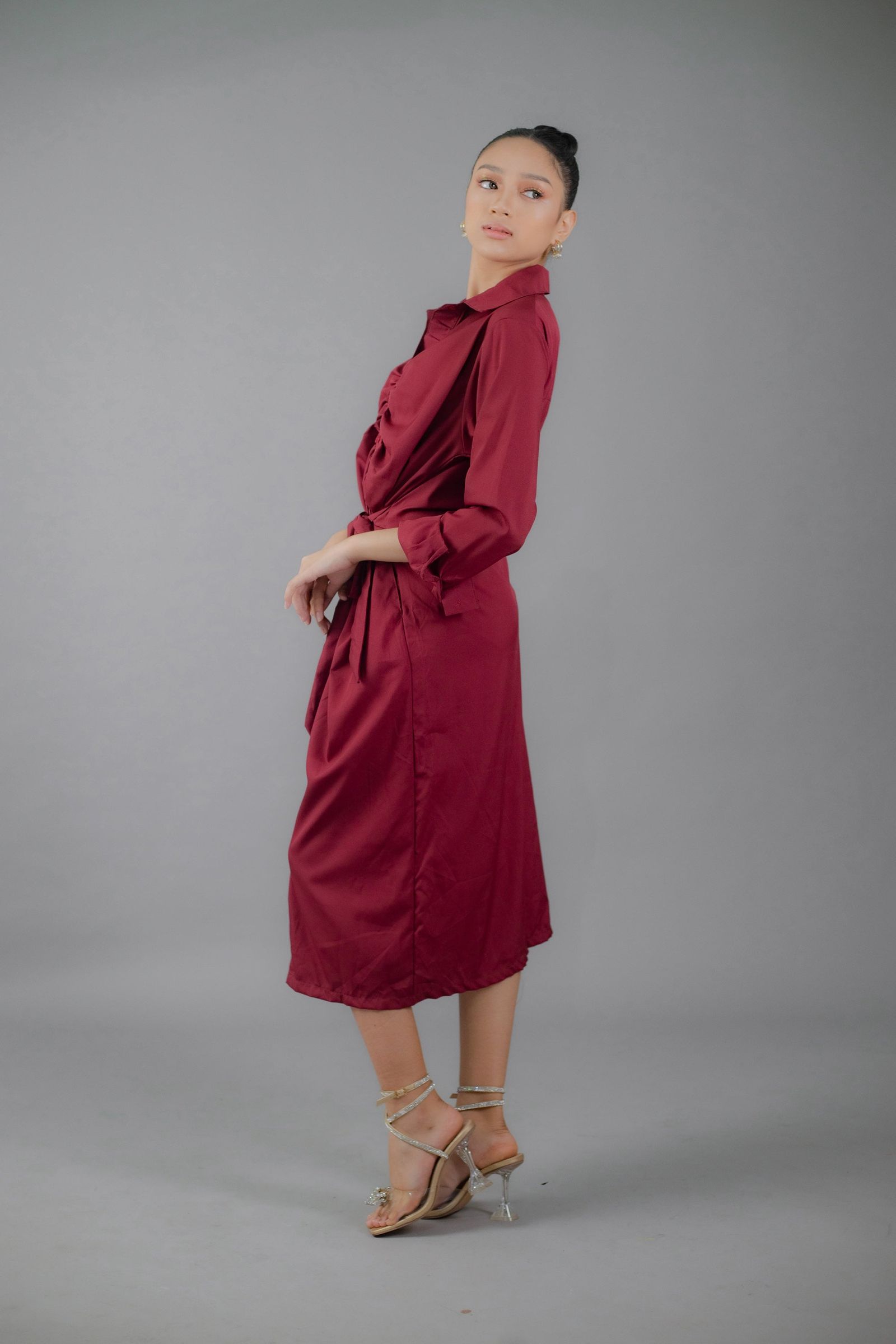 GS Date Night 2: Ginger Midi Button Down