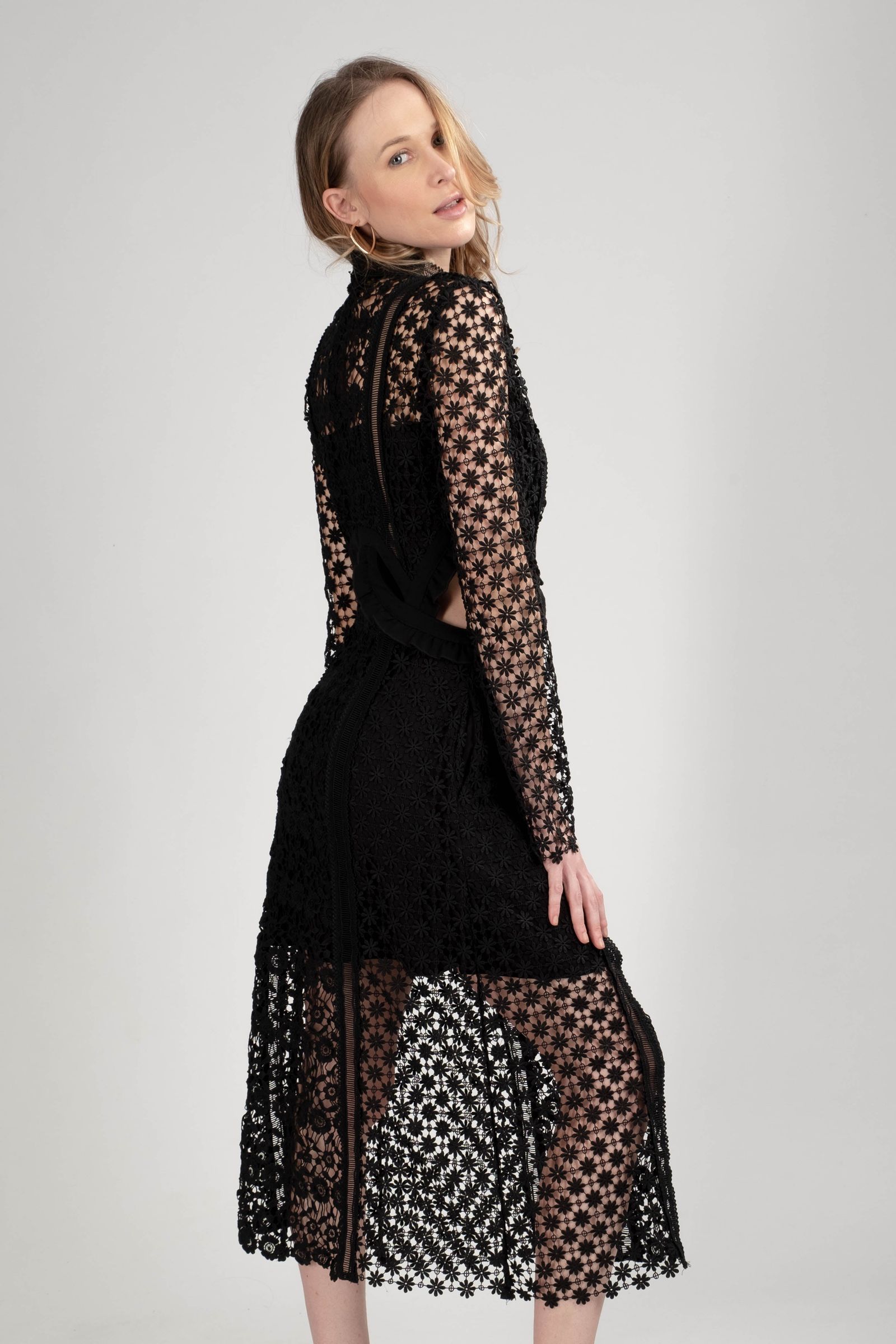 Holiday 13 Black Cutout Dress