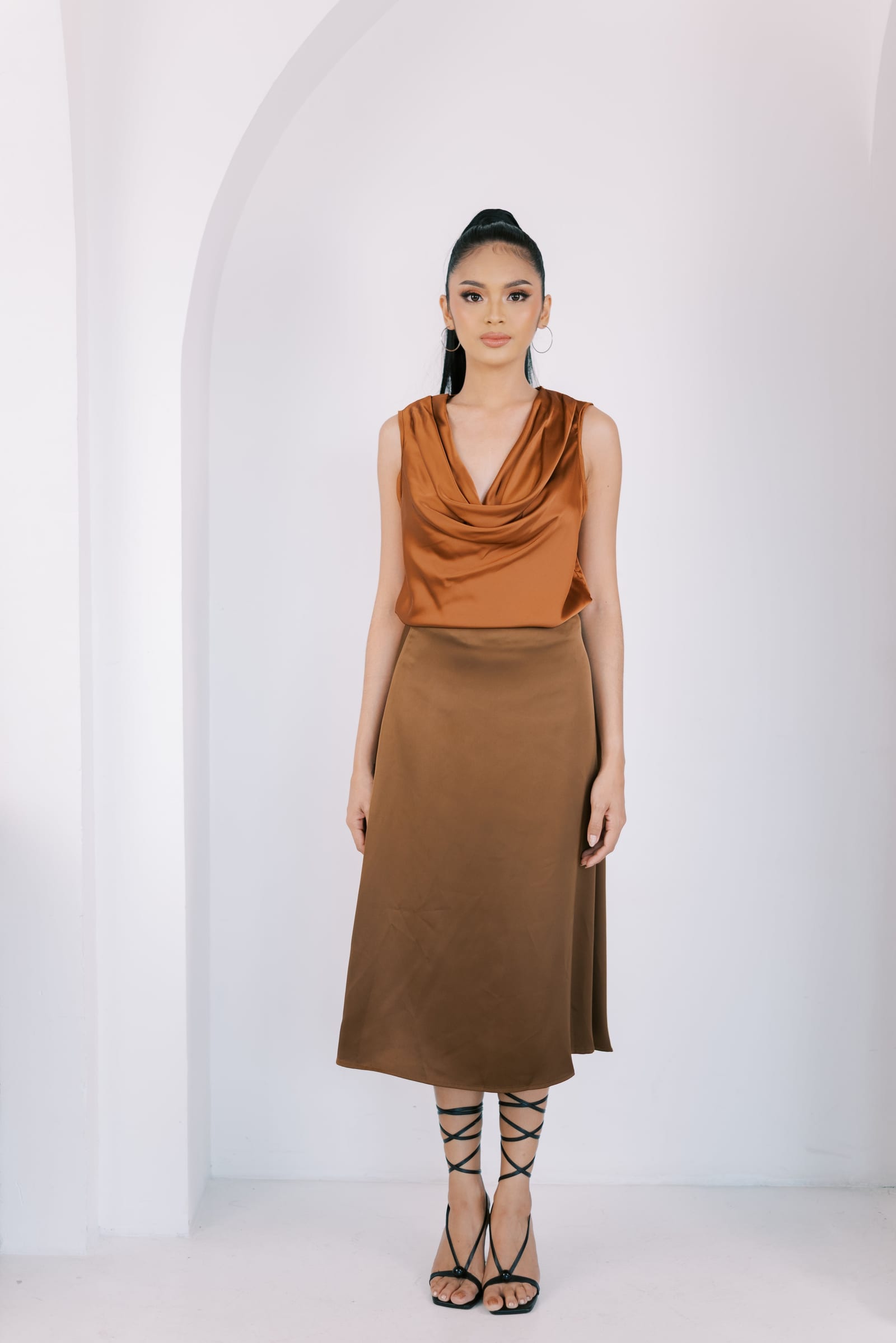 GS Party: Reinette Cowl Neck Top