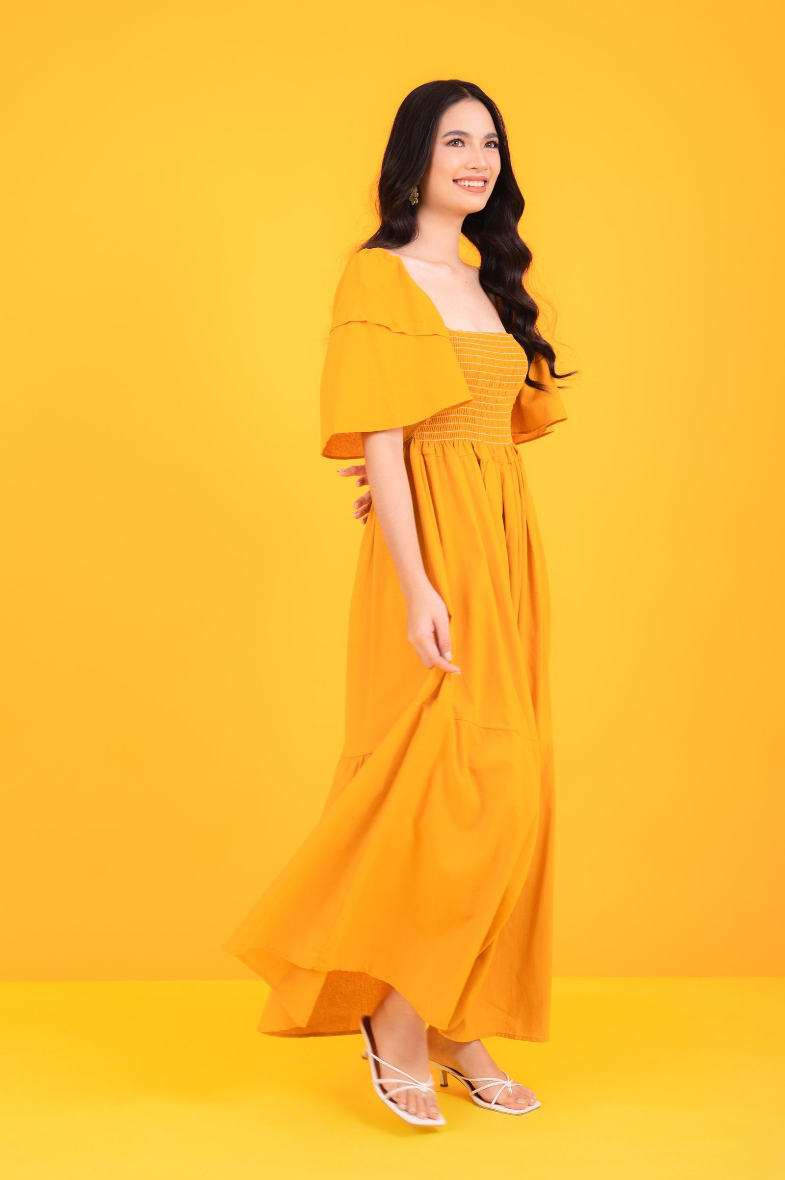 GS Summer: Lau Maxi with Butterfly Sleeves