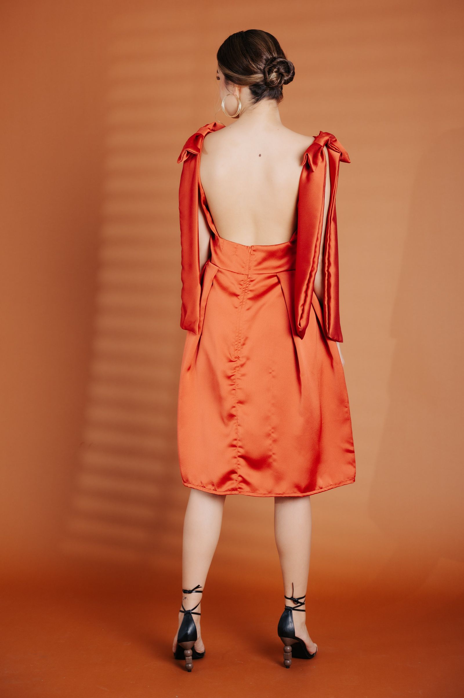 Alhambra x GS: The Coco Midi Dress in Terracotta