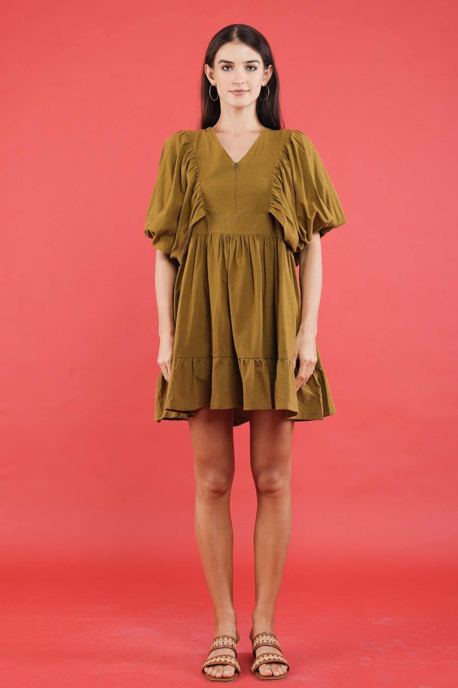 GET SPOTTED SHOP STOCKS GS Holiday: Bryant Baby Doll Dress