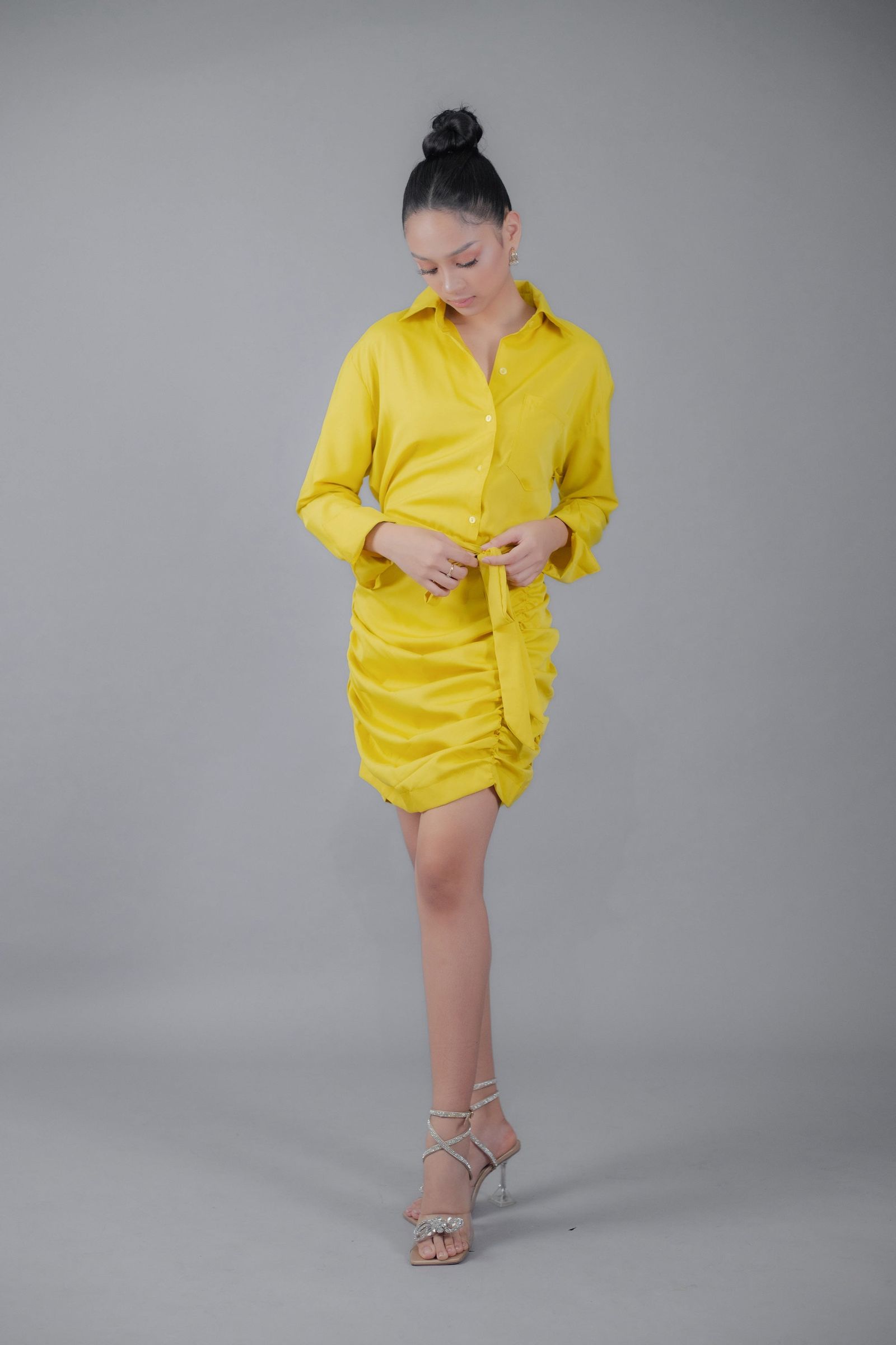 GS Date Night 2: Emma Mini Button Down Dress