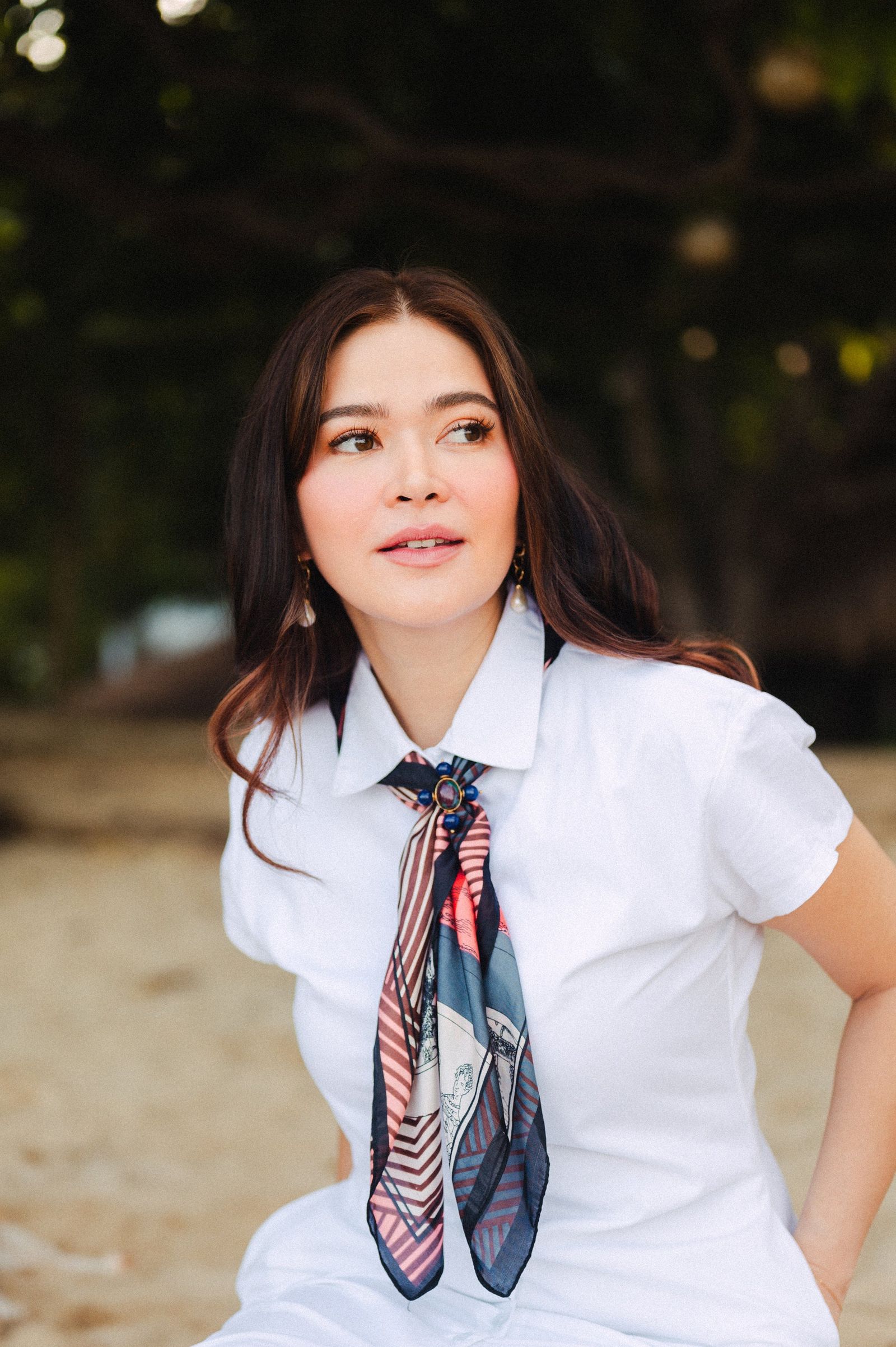 Bela Padilla x Get Spotted: Juris Button-Down Maxi Dress