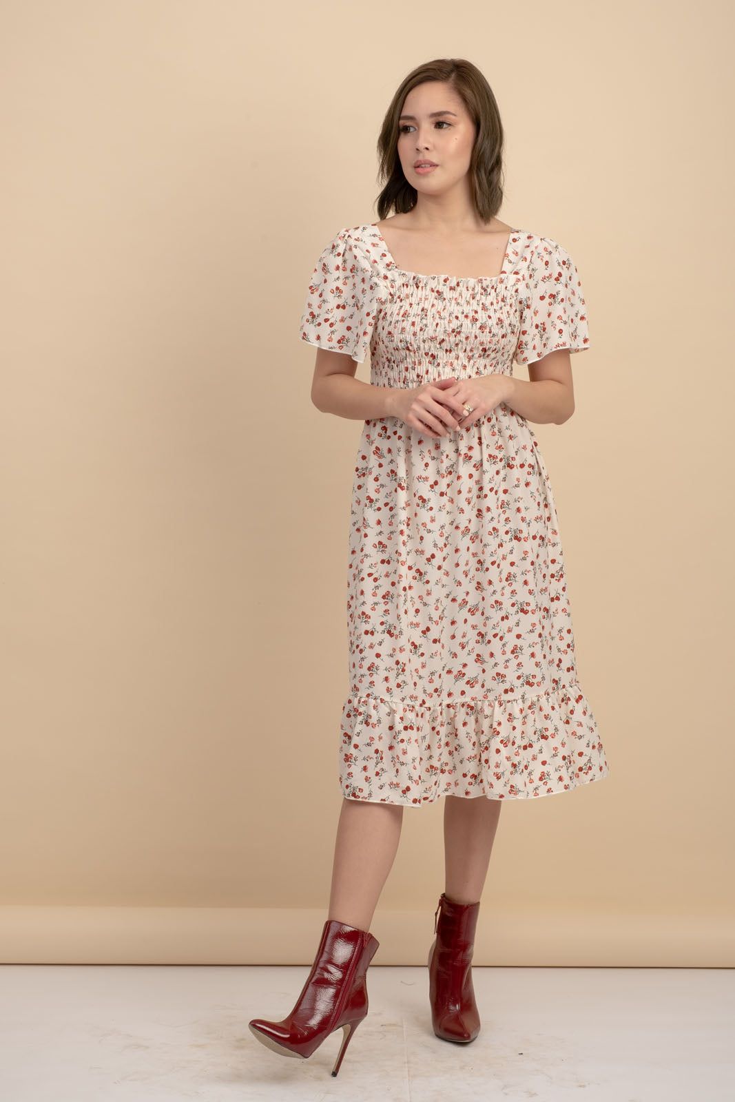 Linda Floral Dress