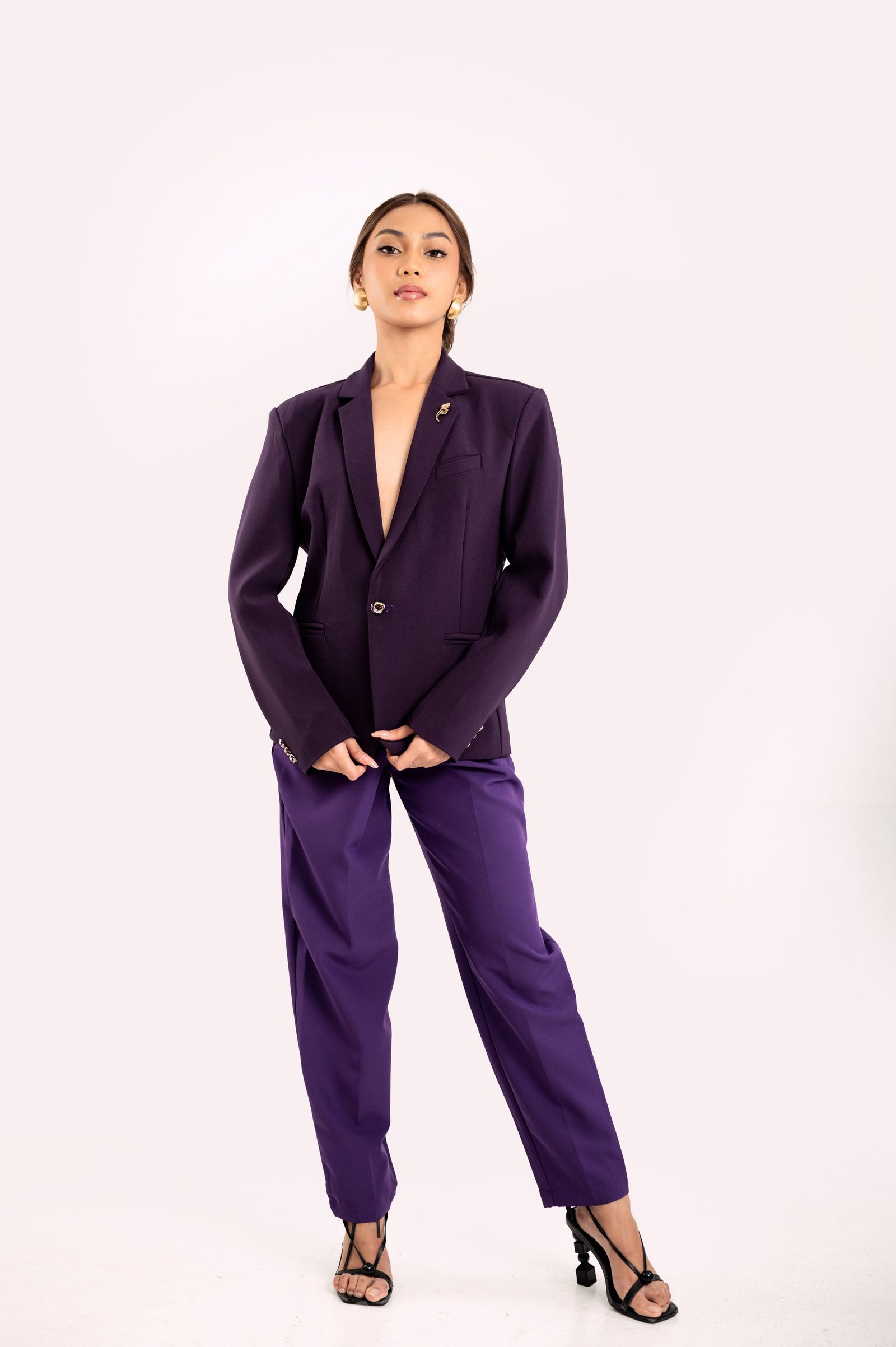 Metropolitan Series: Suit in Purple