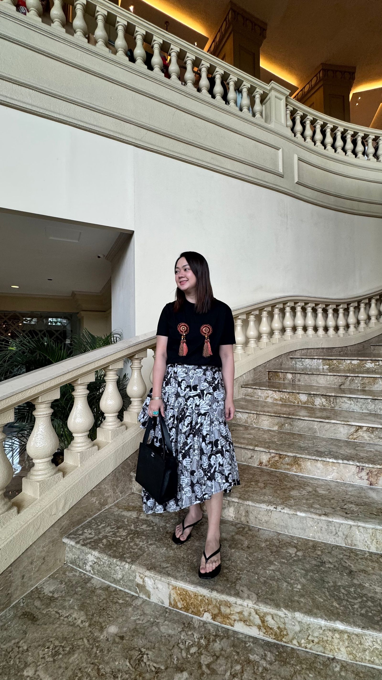 MNL EMGEE by Get Spotted: Artist Series Marites Skirt