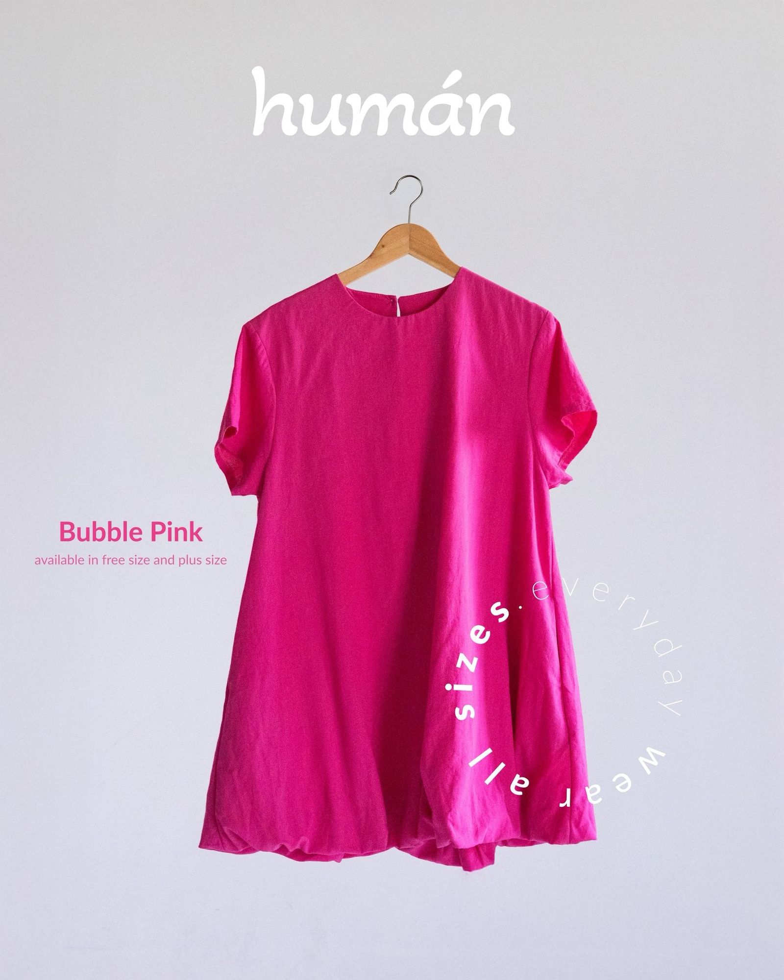 Humán x Get Spotted Style 2 Pink: Bubble Pink