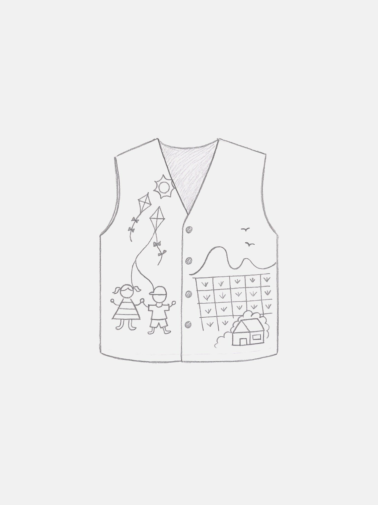 MNL EMGEE by Get Spotted: Bayani Vest for Kids