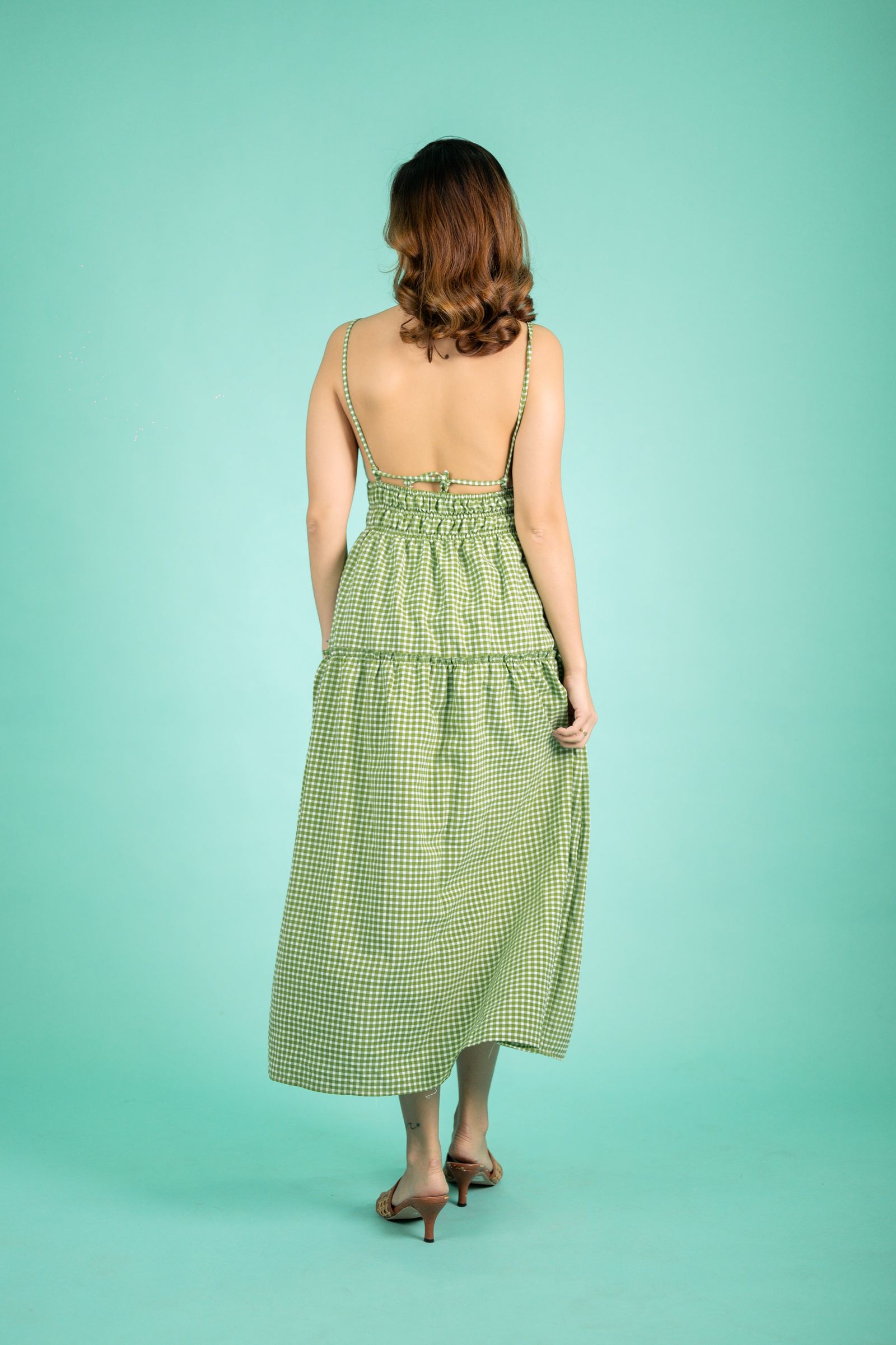Gingham Collection: Claire Maxi Dress