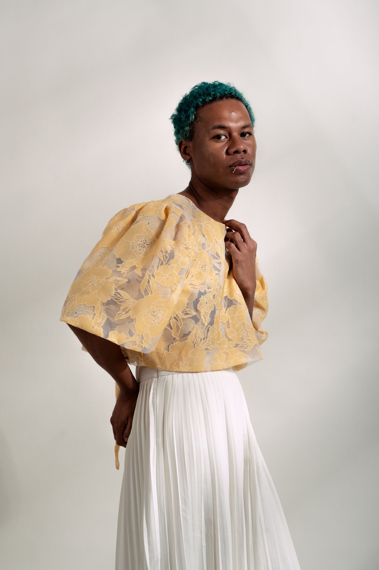 Modern Filipiniana: Cory in Limited Edition Fabric