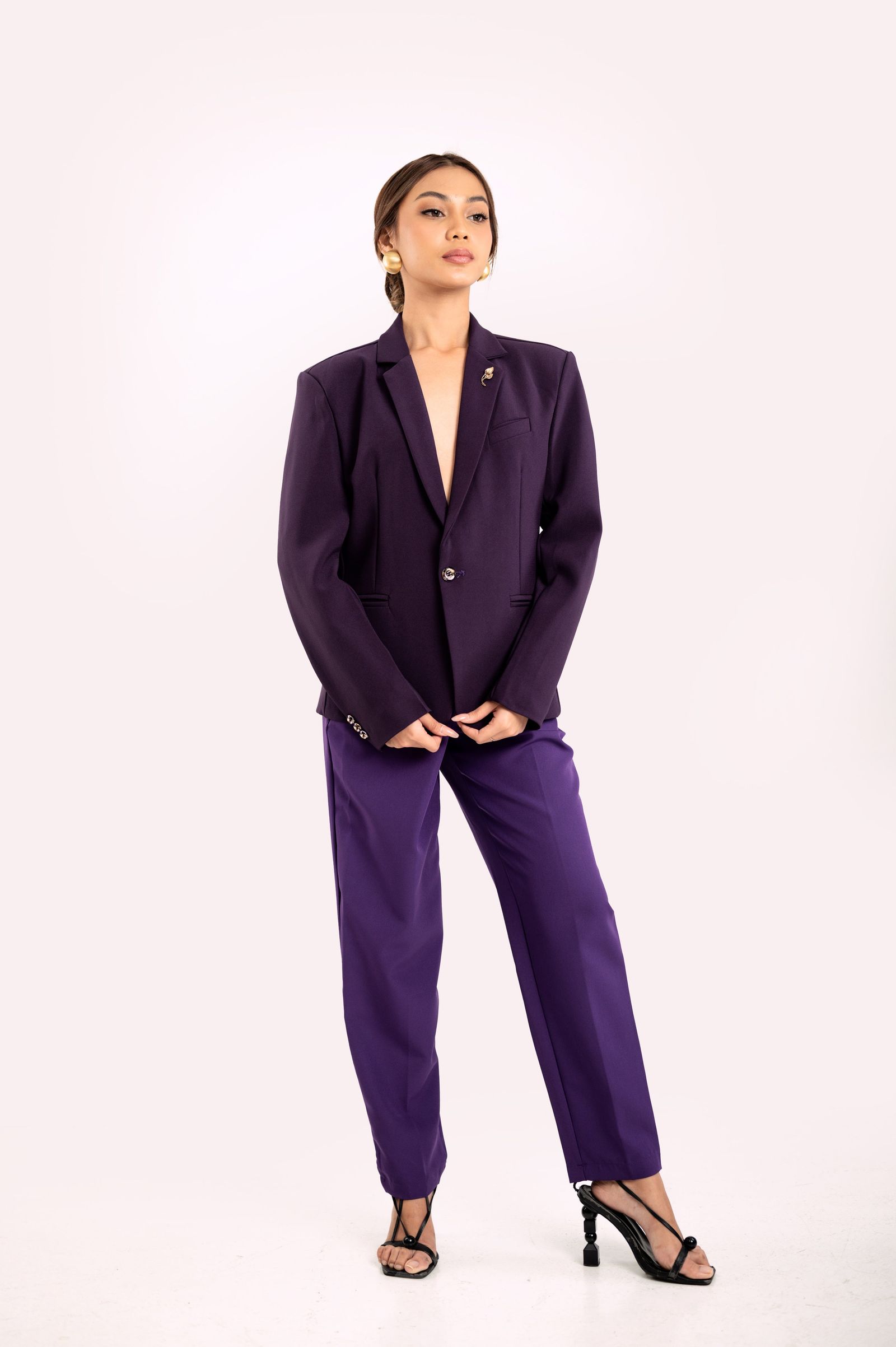 Metropolitan Series: Suit in Purple