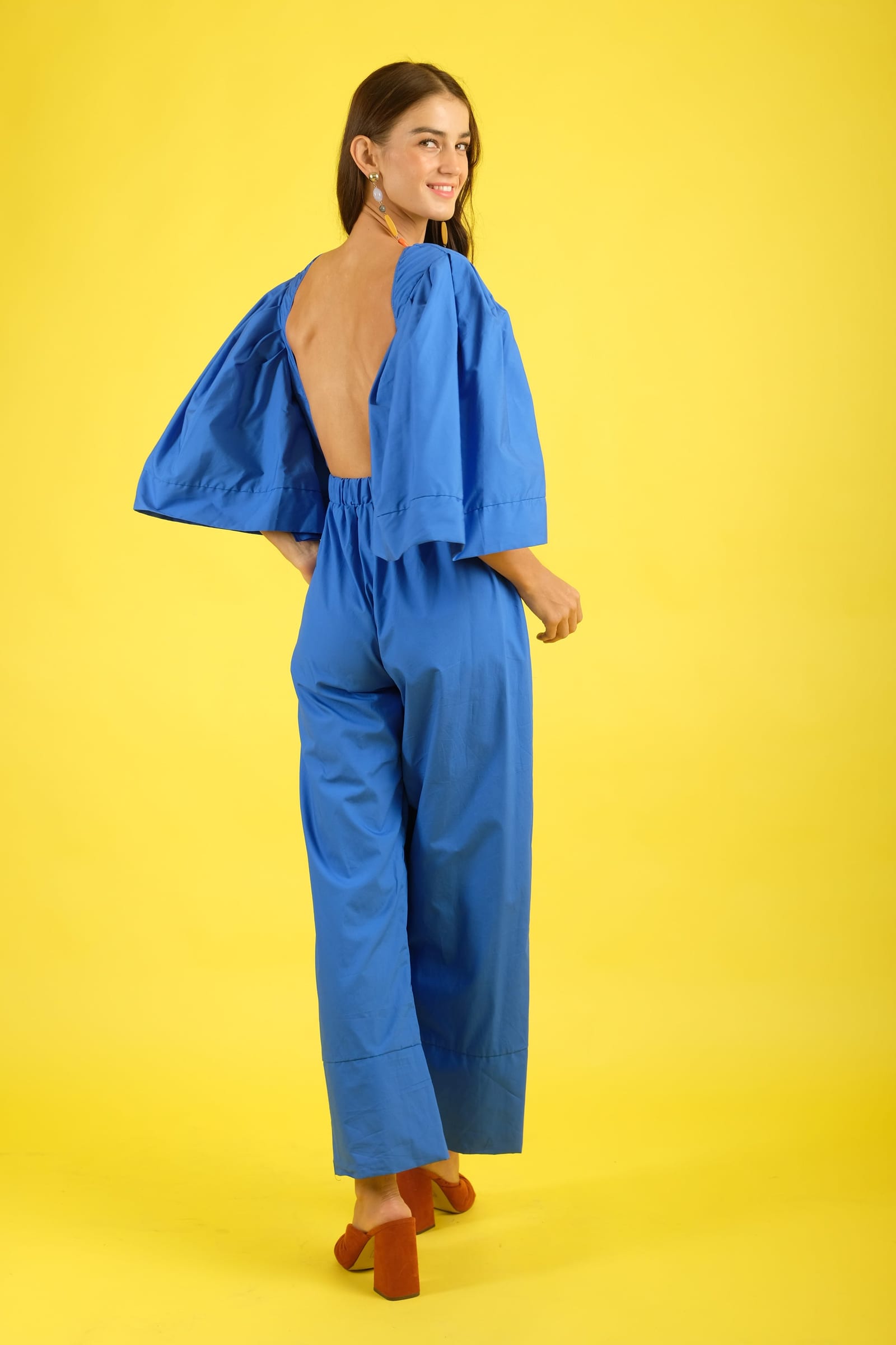 GET SPOTTED SHOP STOCKS Jenny Events: Florence Backless Jumpsuit