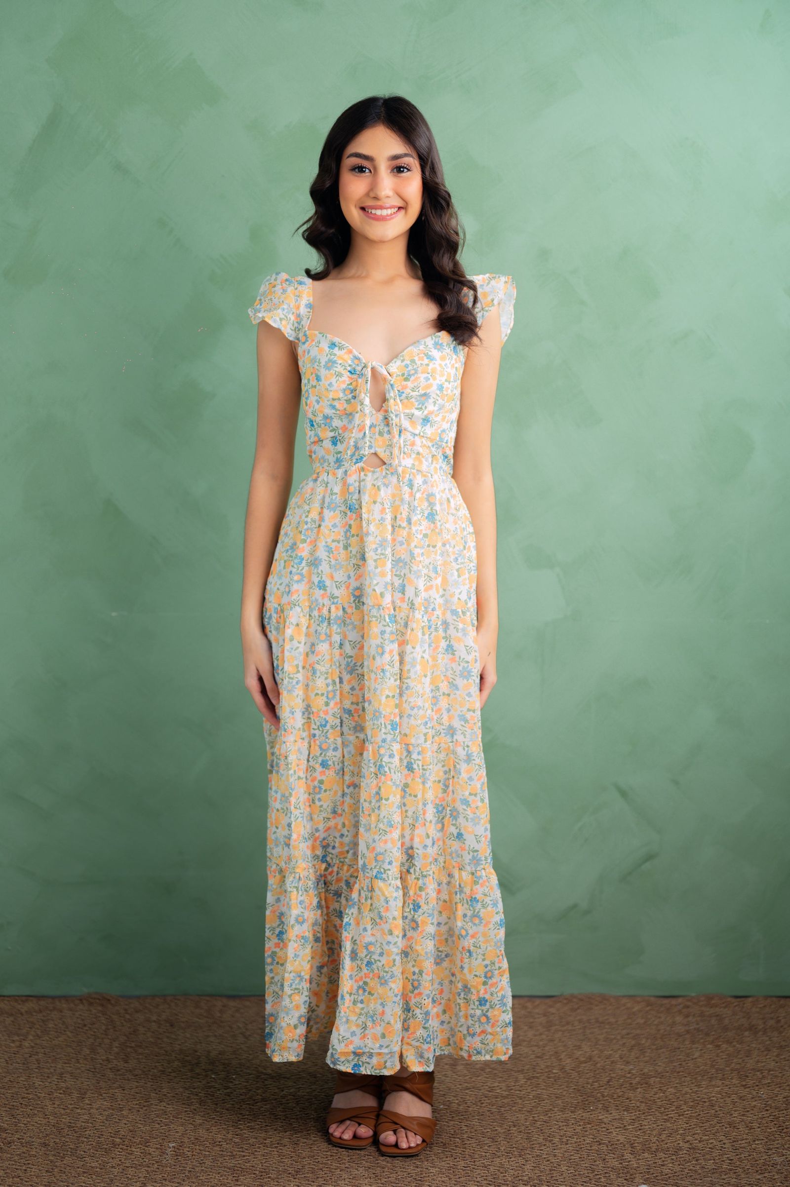 Pre-Holiday: Bush Floral Maxi Dress