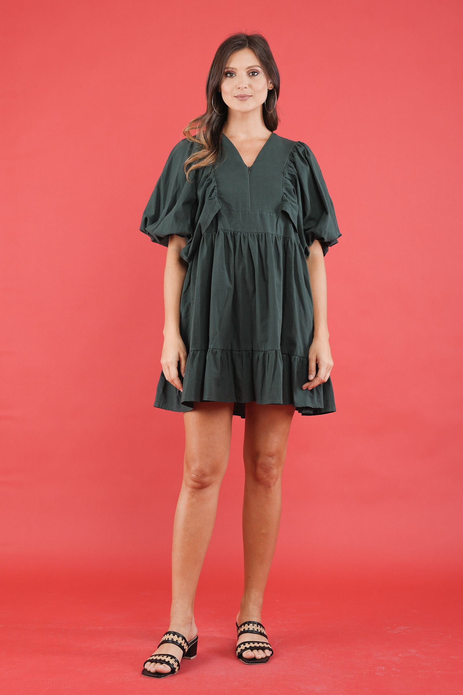GET SPOTTED SHOP STOCKS GS Holiday: Bryant Baby Doll Dress
