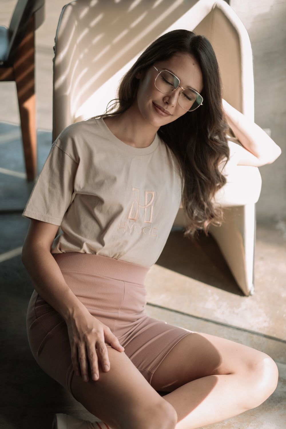 Shop Hygge x GS: Biker Shorts in Old Rose