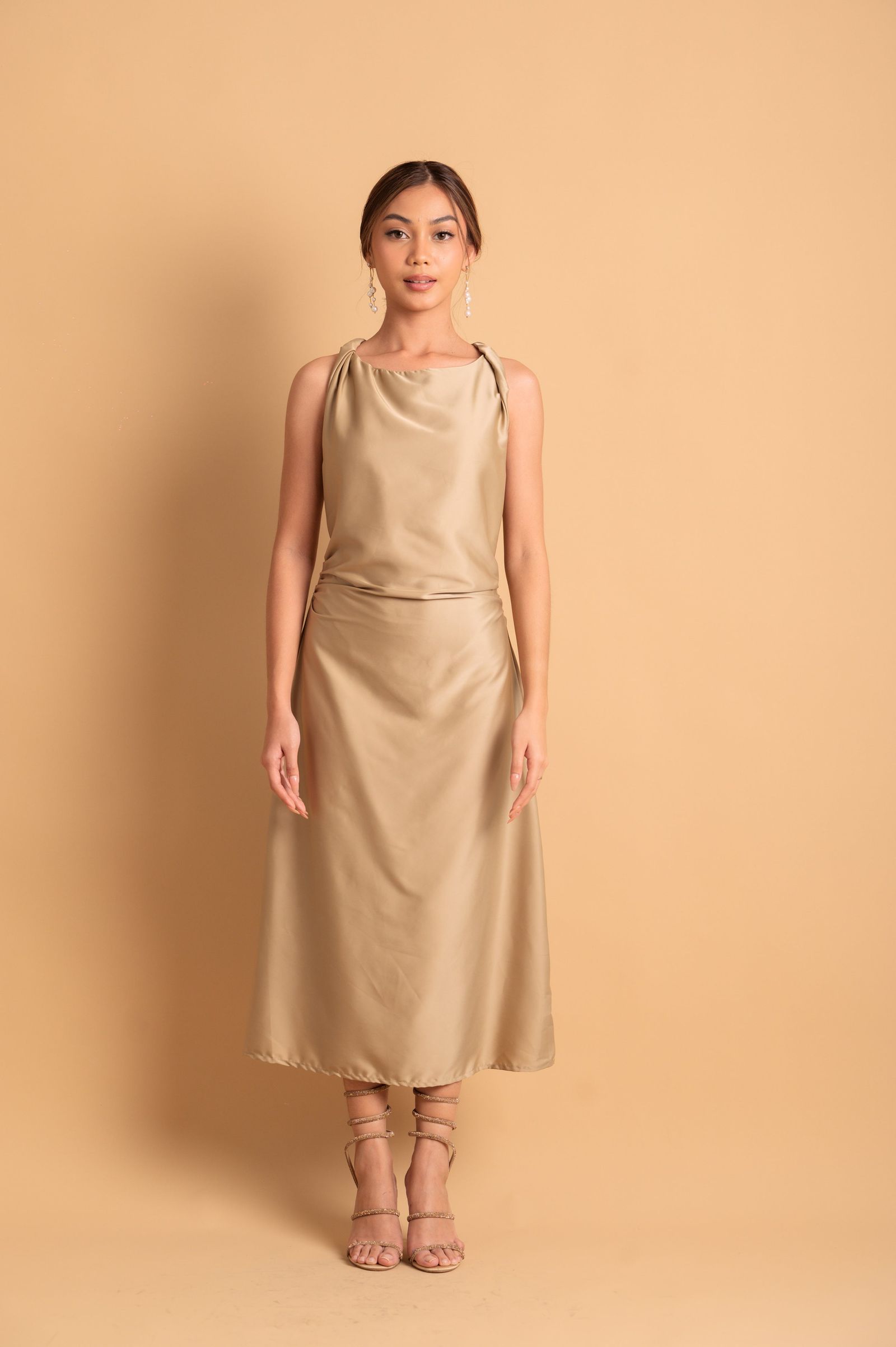 Cocktail: Alleyah Silk Dress